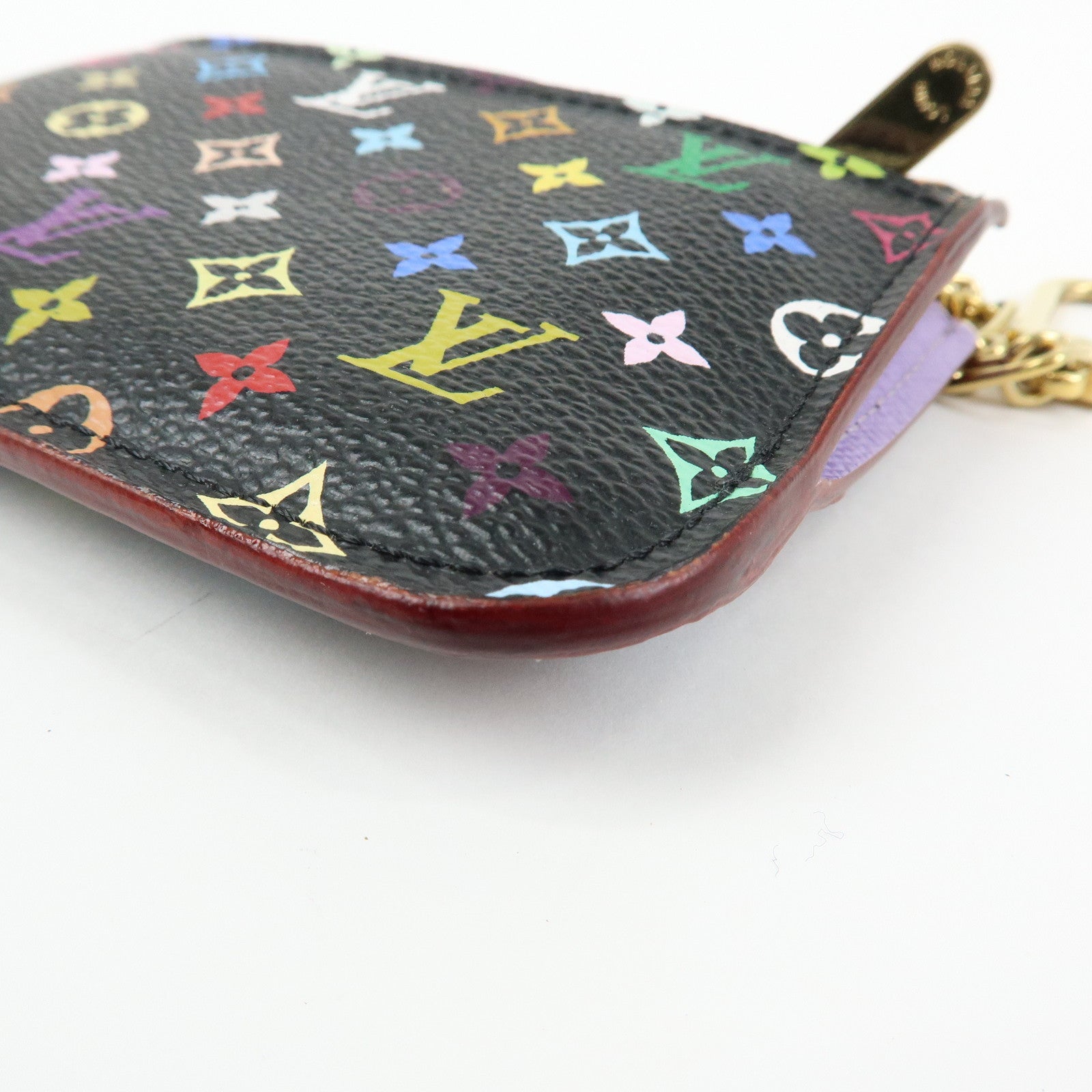 Louis Vuitton Monogram Multicolor Pochette Cles Coin Case M93735