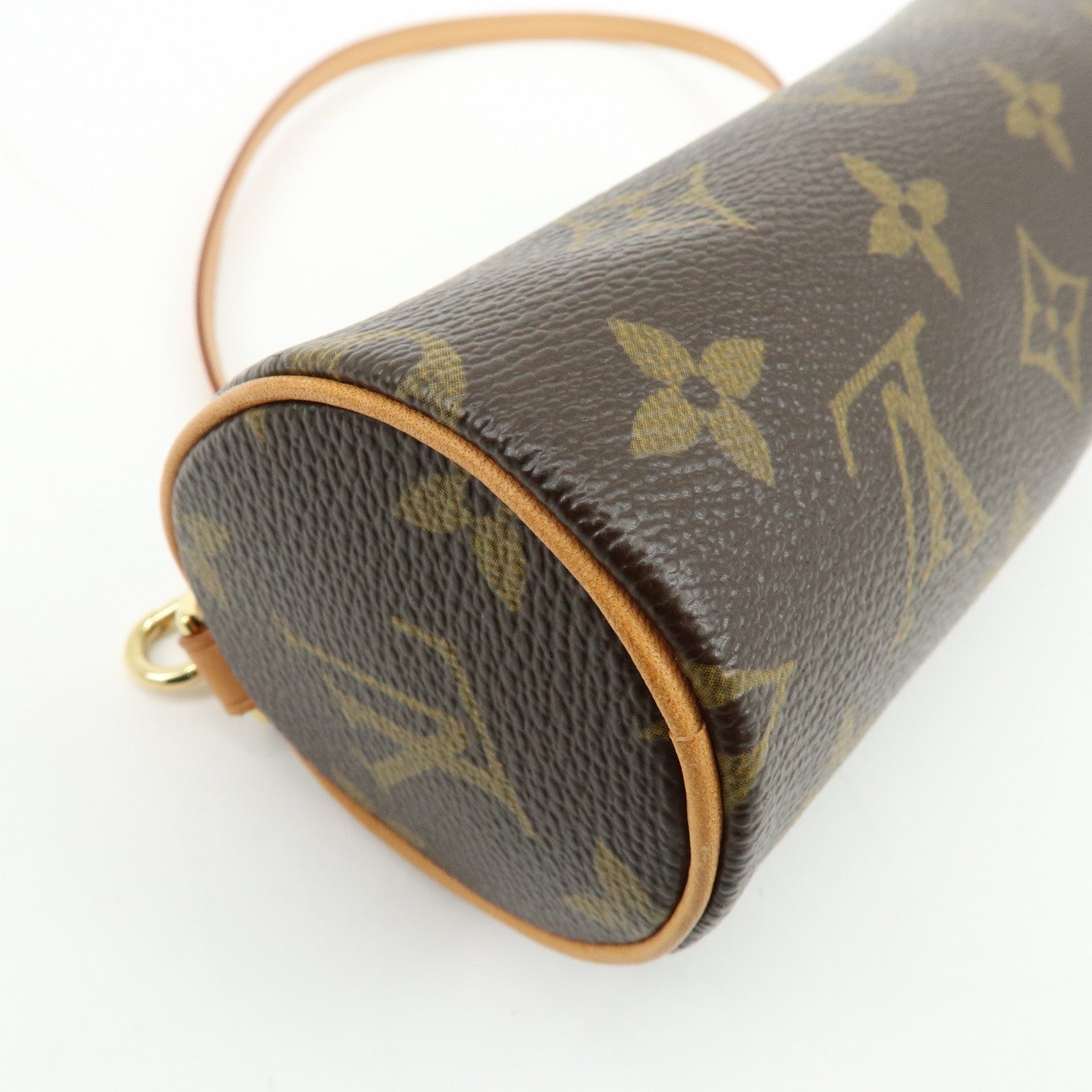 Louis Vuitton Monogram Mini Pouch for Papillon Bag Brown