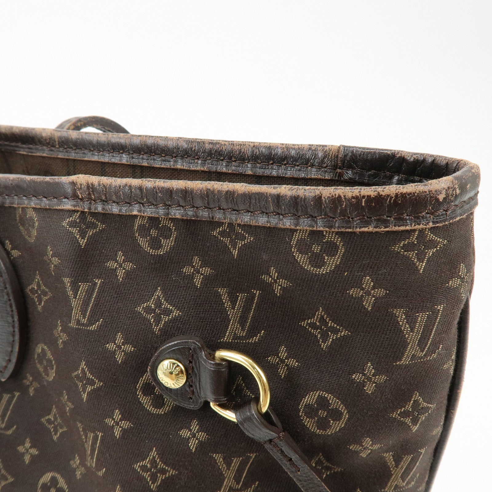 Louis Vuitton Monogram Idylle Neverfull MM Tote Bag Fusain M40513