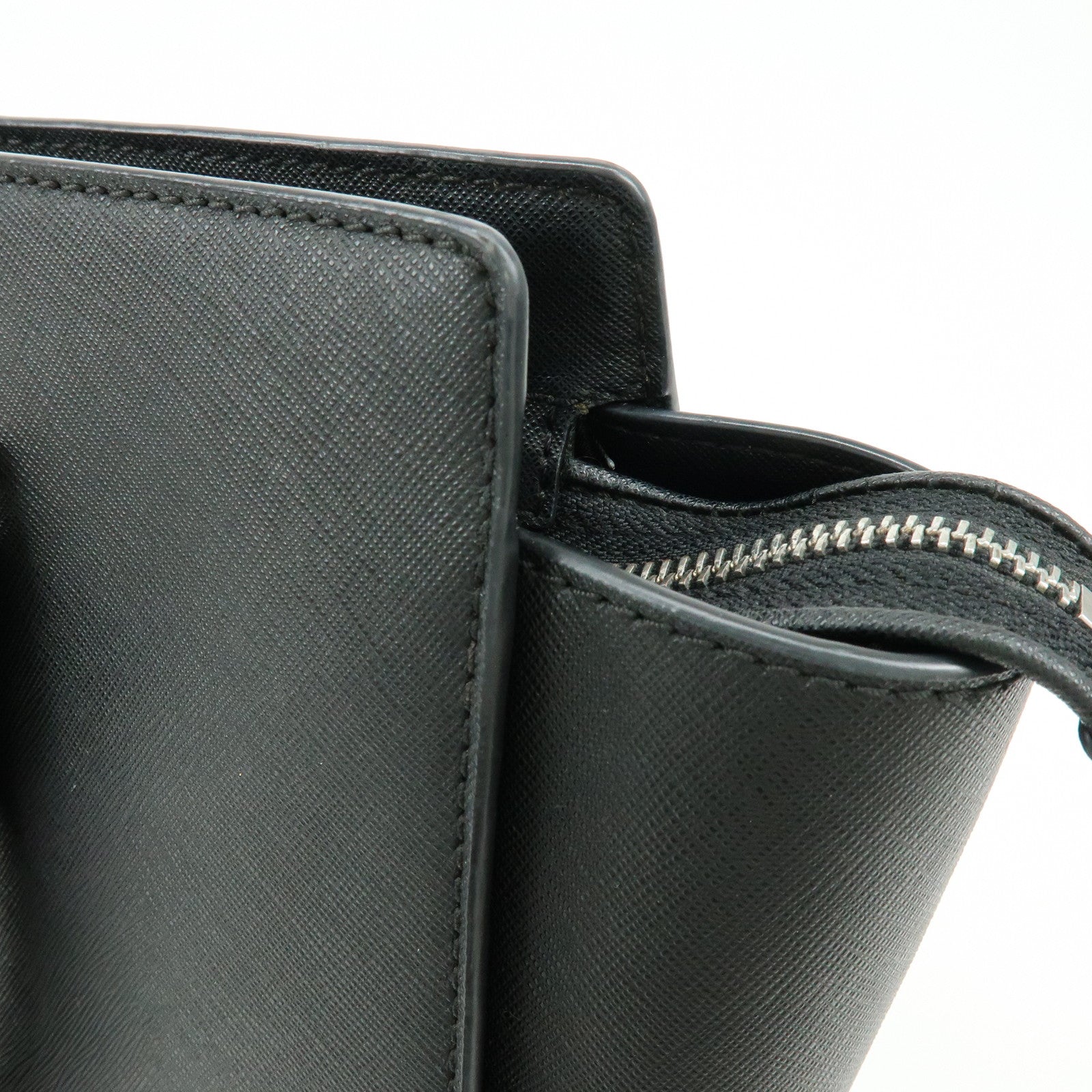 MICHAEL KORS Leather 2Way Bag Hand Bag Shoulder Bag Black