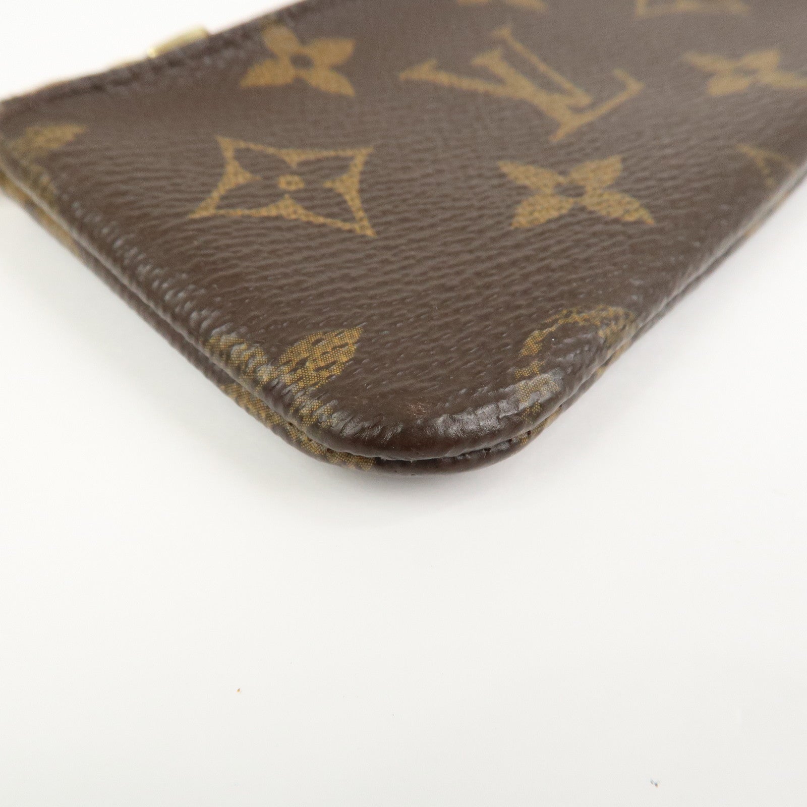 Louis Vuitton Monogram Pochette Cles Coin Case Key Case M62650