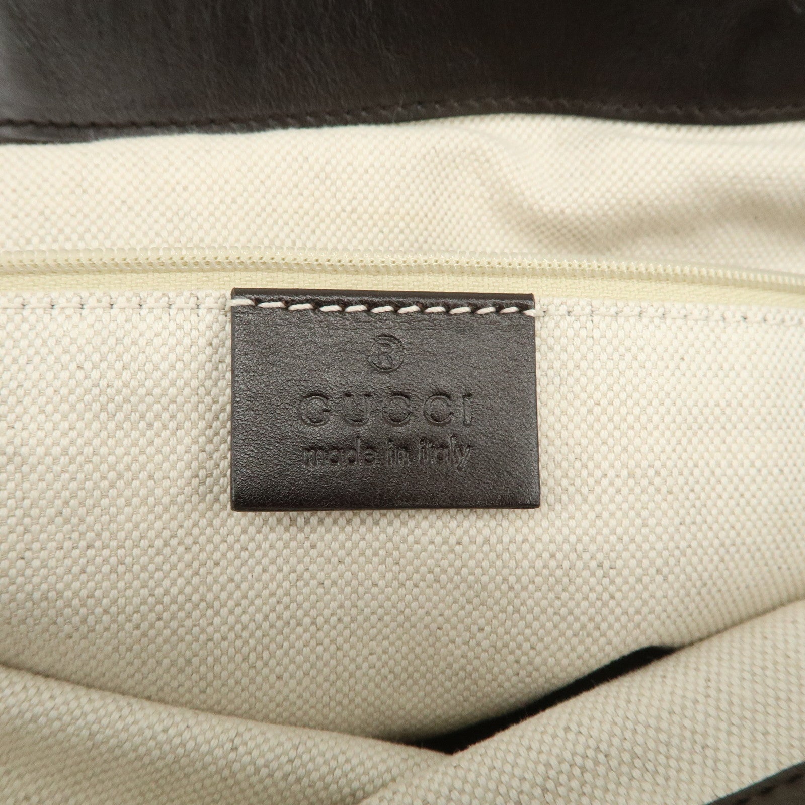 GUCCI Sukey Interlocking G Canvas Leather 2Way Shoulder Bag 247902