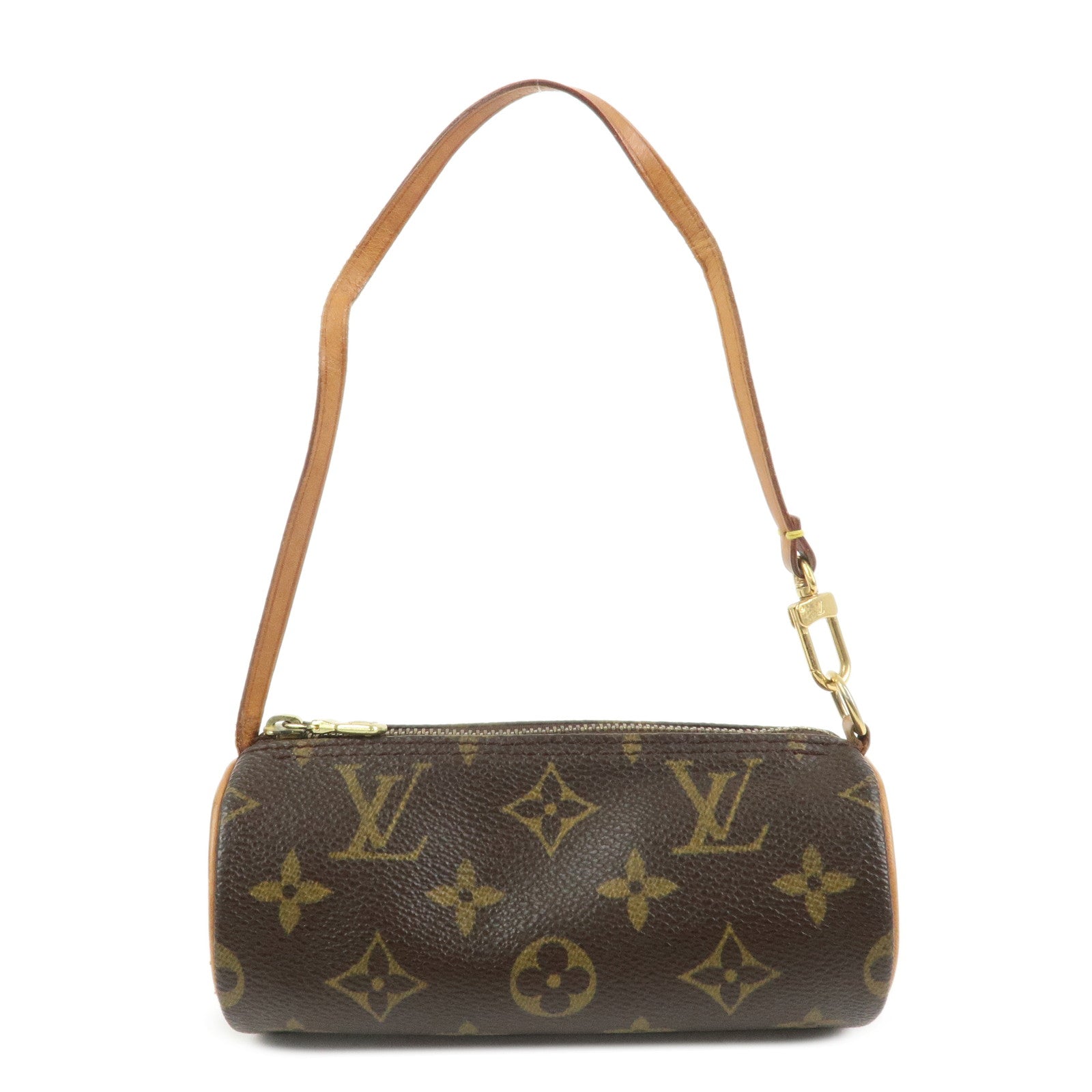 Louis Vuitton Mini Pouch for Papillon Bag New Style Brown