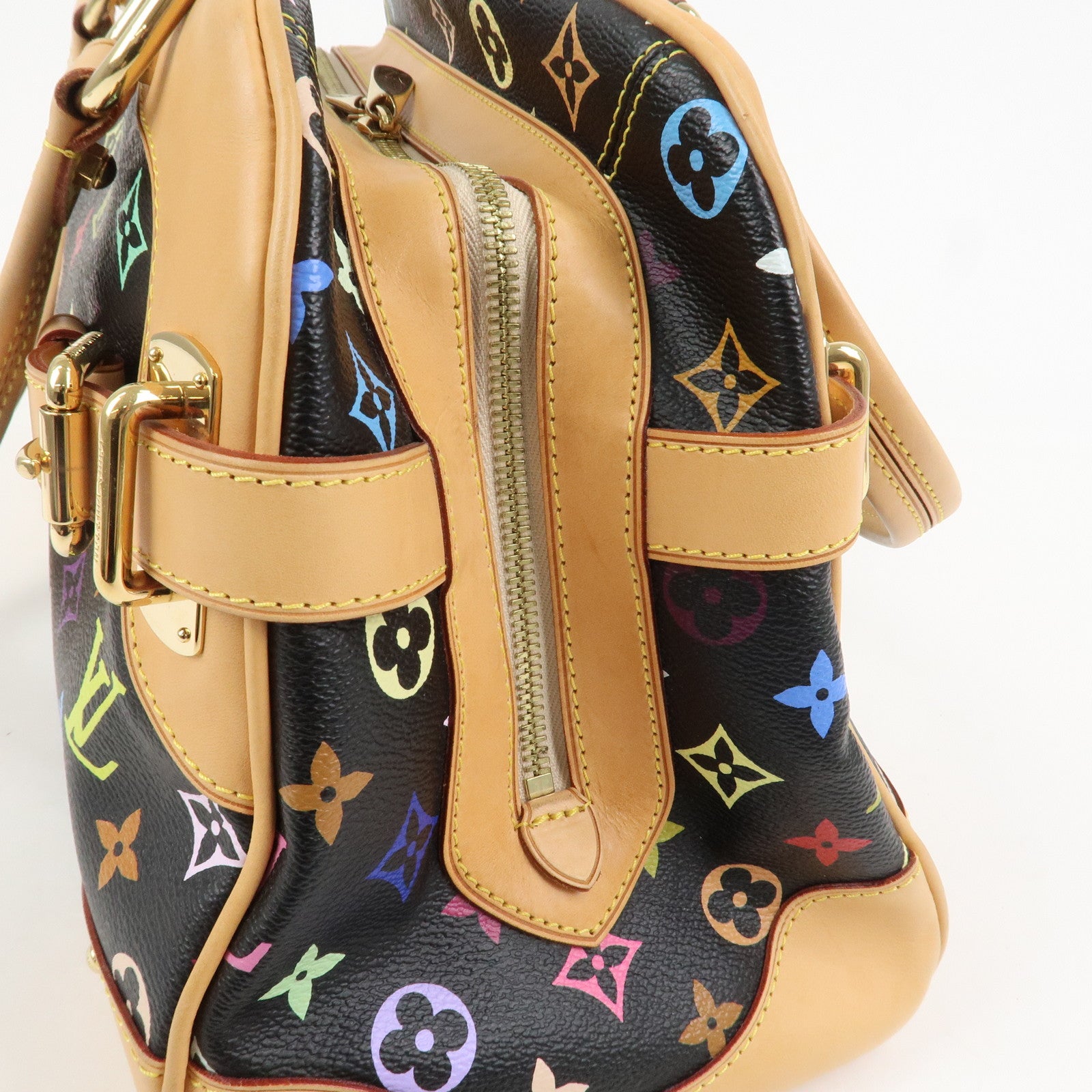 Louis Vuitton Monogram Multicolor Claudia Hand Bag M40194