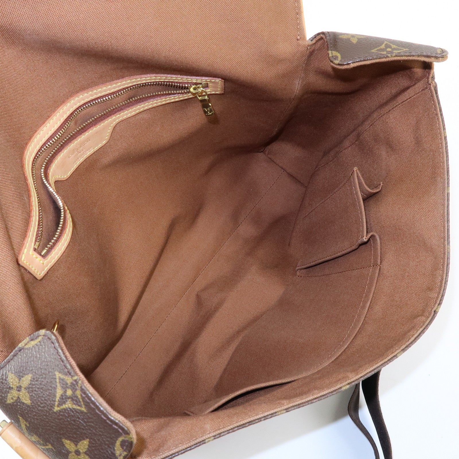 Louis Vuitton Monogram Abbesses Messenger Bag Brown M45257