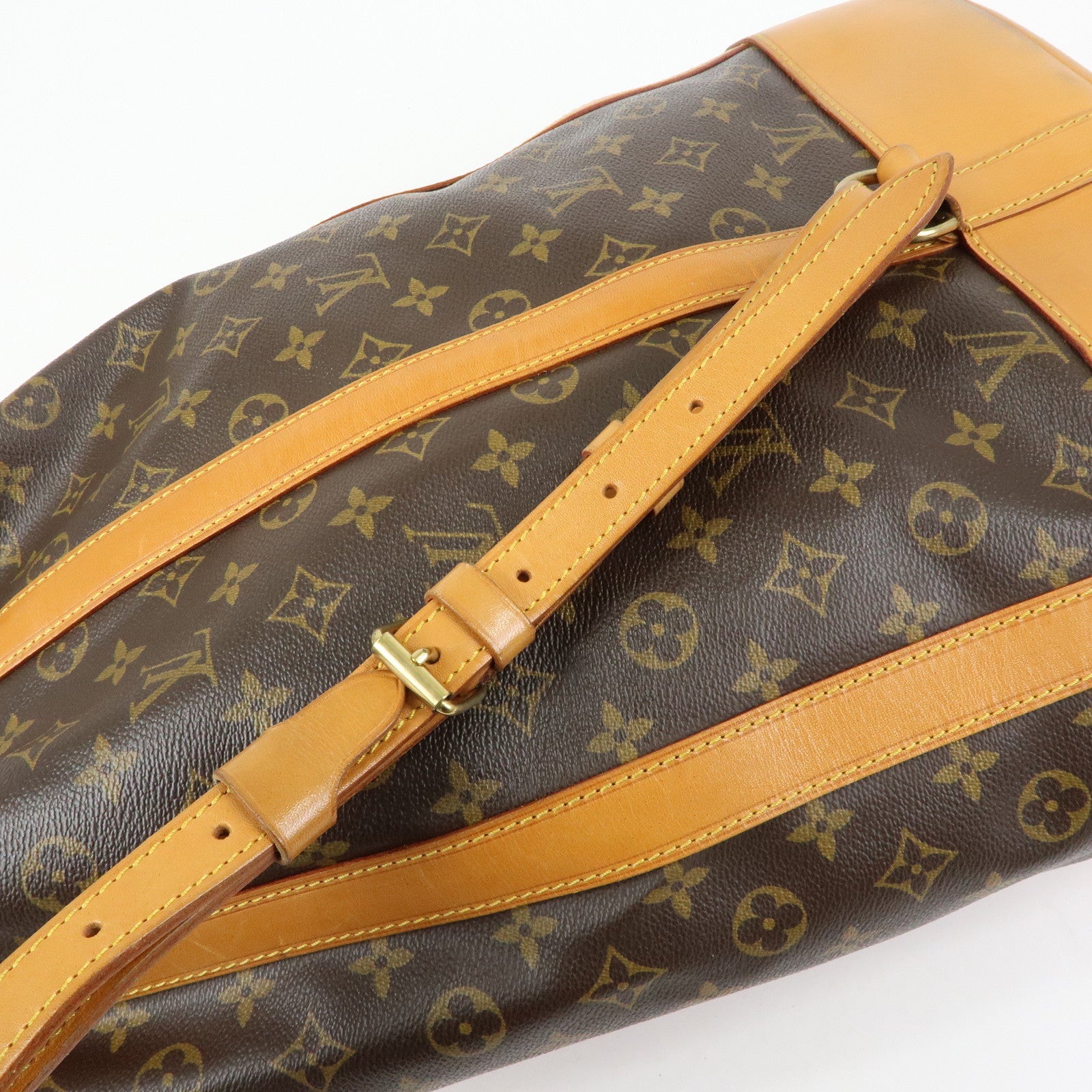 Louis Vuitton Monogram Randonnee GM Shoulder Bag Brown M42244