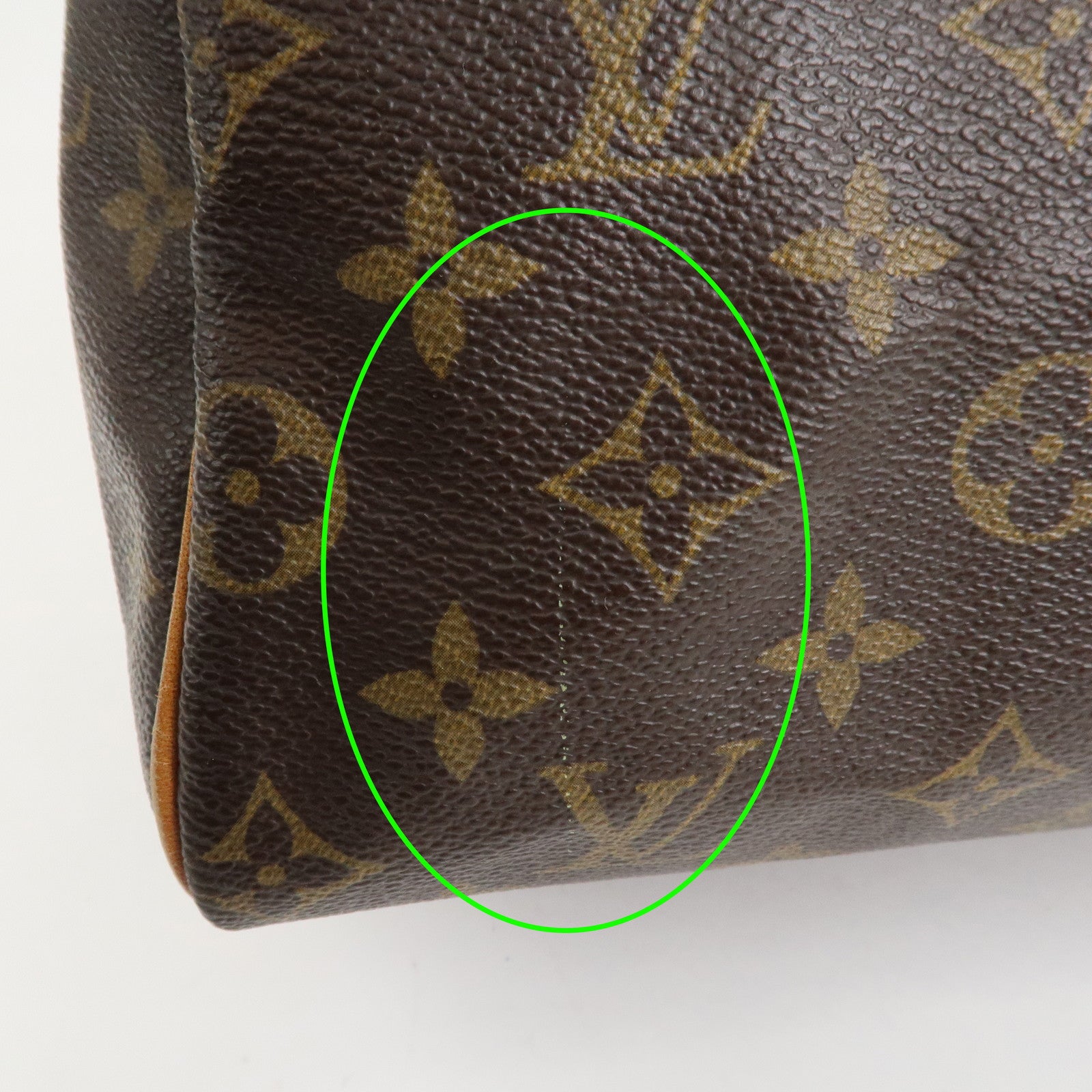 Louis Vuitton Monogram Speedy 25 Boston Bag Hand Bag Brown M41528