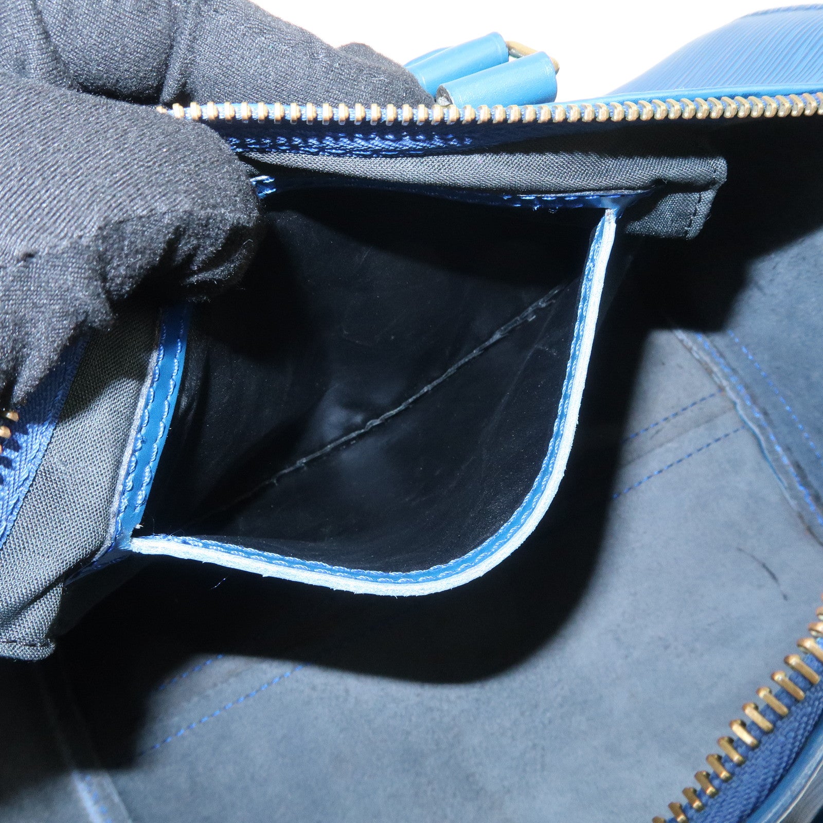 Louis Vuitton Epi Epi leather スピーディ25 Style Toledo Blue M43015