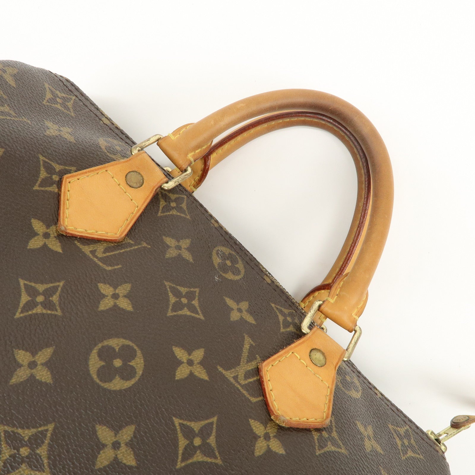 Louis Vuitton Monogram Speedy 30 Boston Bag Hand Bag Brown M41526
