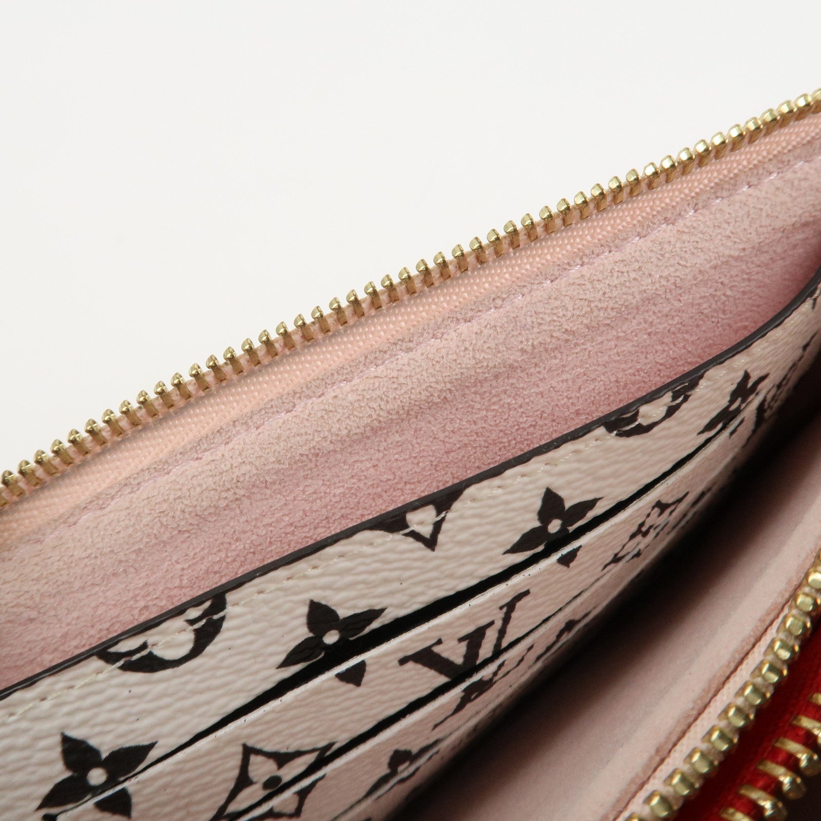 Louis Vuitton Monogram Giant Pochette Double Zip Pouch Rouge M67561 Used