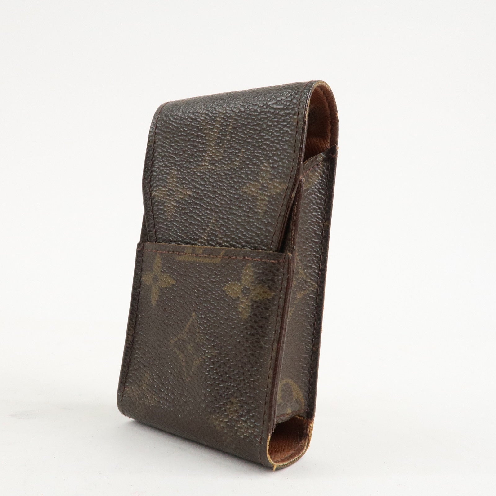 Louis Vuitton Set of 3 Monogram Etui Cigaret Cigarette Case M63024 Used