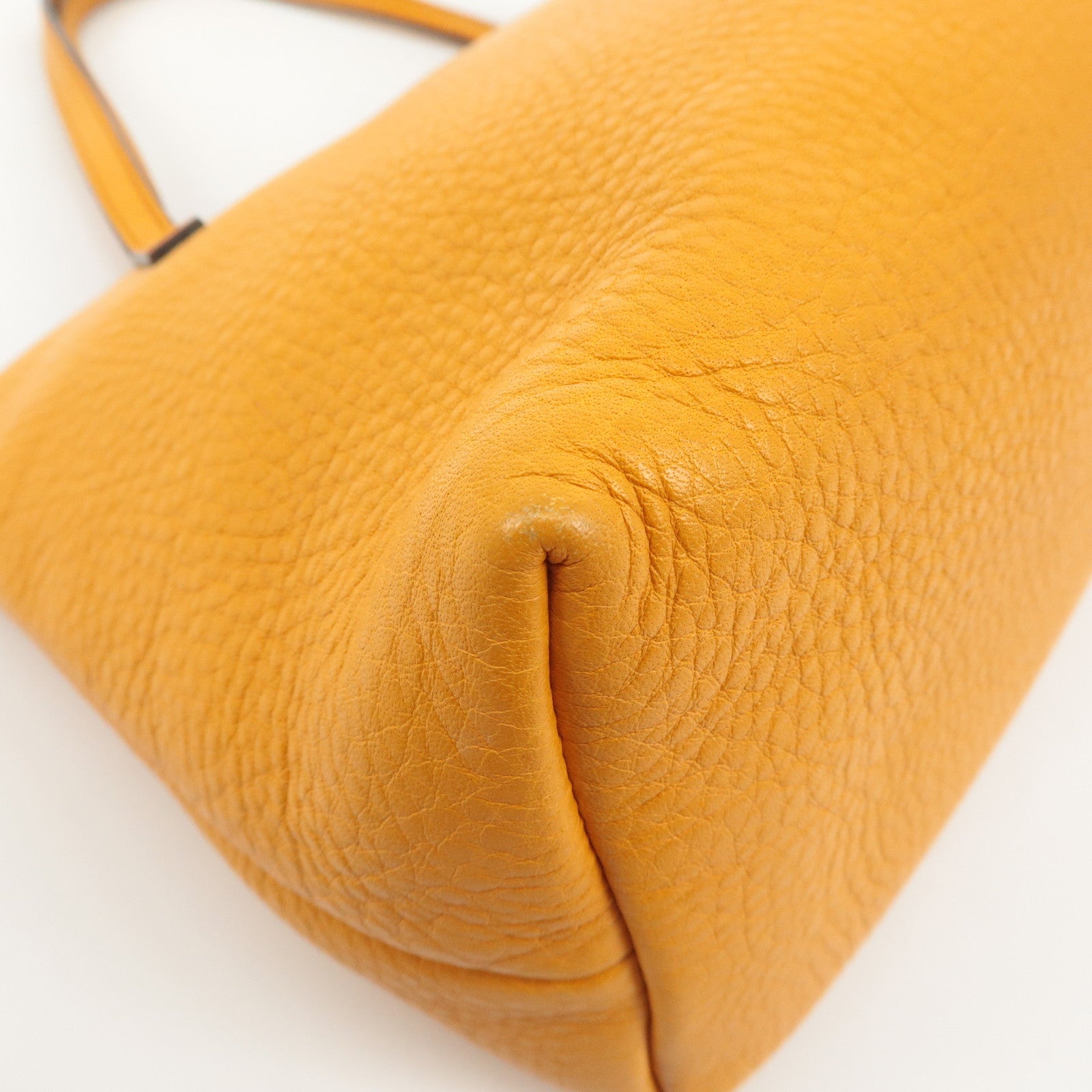 GUCCI Children SOHO Leather Tote Bag Hand Bag Orange 340618 Used