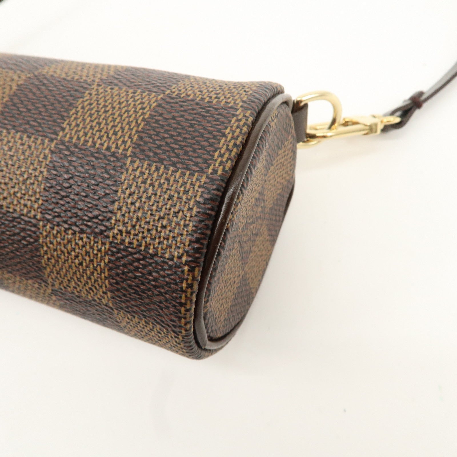 Louis Vuitton Damier Ebene Pouch for Papillon Bag Brown Used
