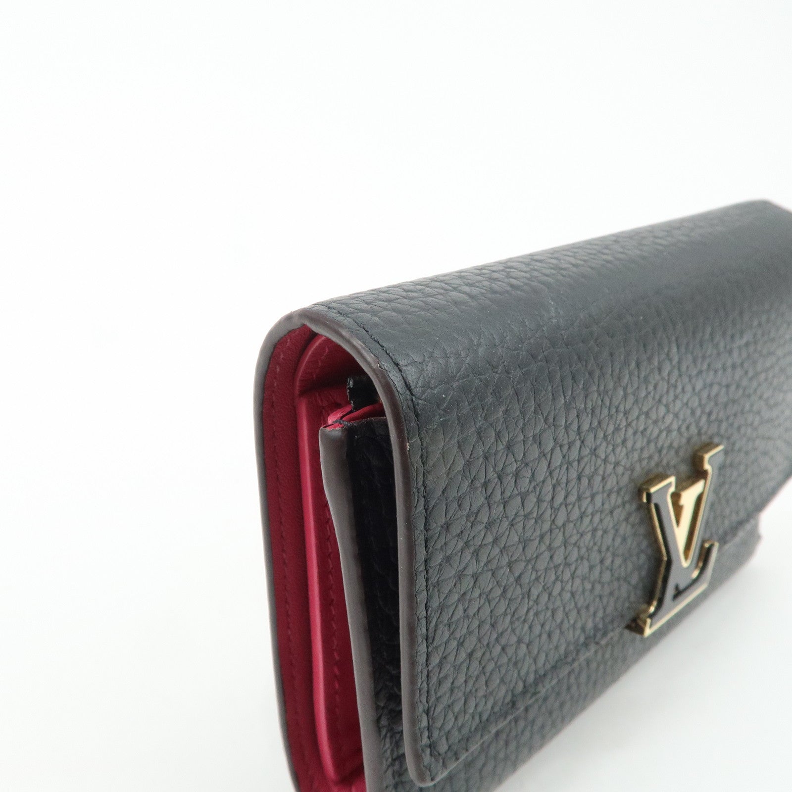 Louis Vuitton Portefeuille Capucines Compact Wallet M62157 Used