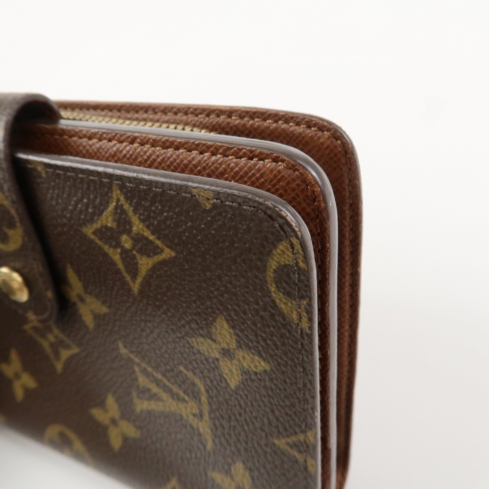 Louis Vuitton Monogram Porte Papier Zip Bi-fold Wallet M61207 Used