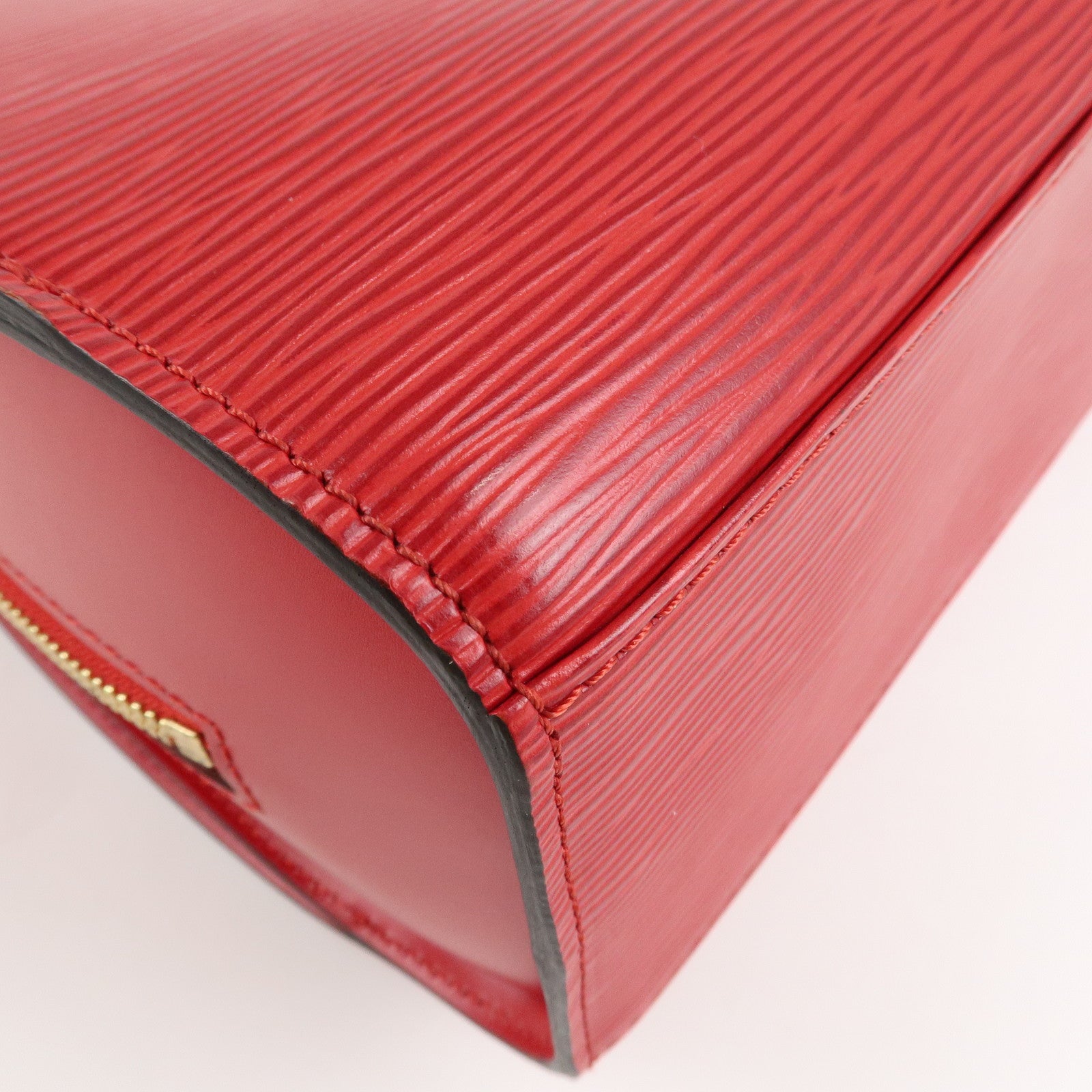 Louis Vuitton Epi Pont Neuf Hand Bag Castilian Red M52057 Used