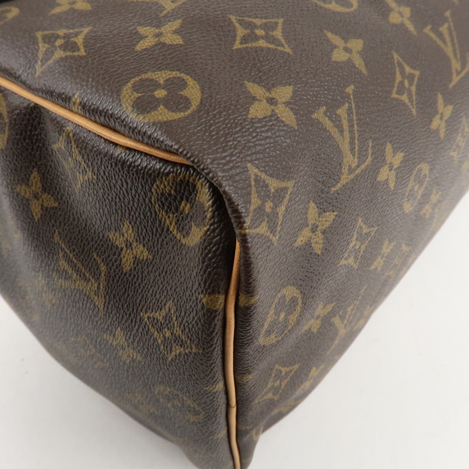 Louis Vuitton Monogram Speedy 35 Hand Bag Boston Bag M41524 Used