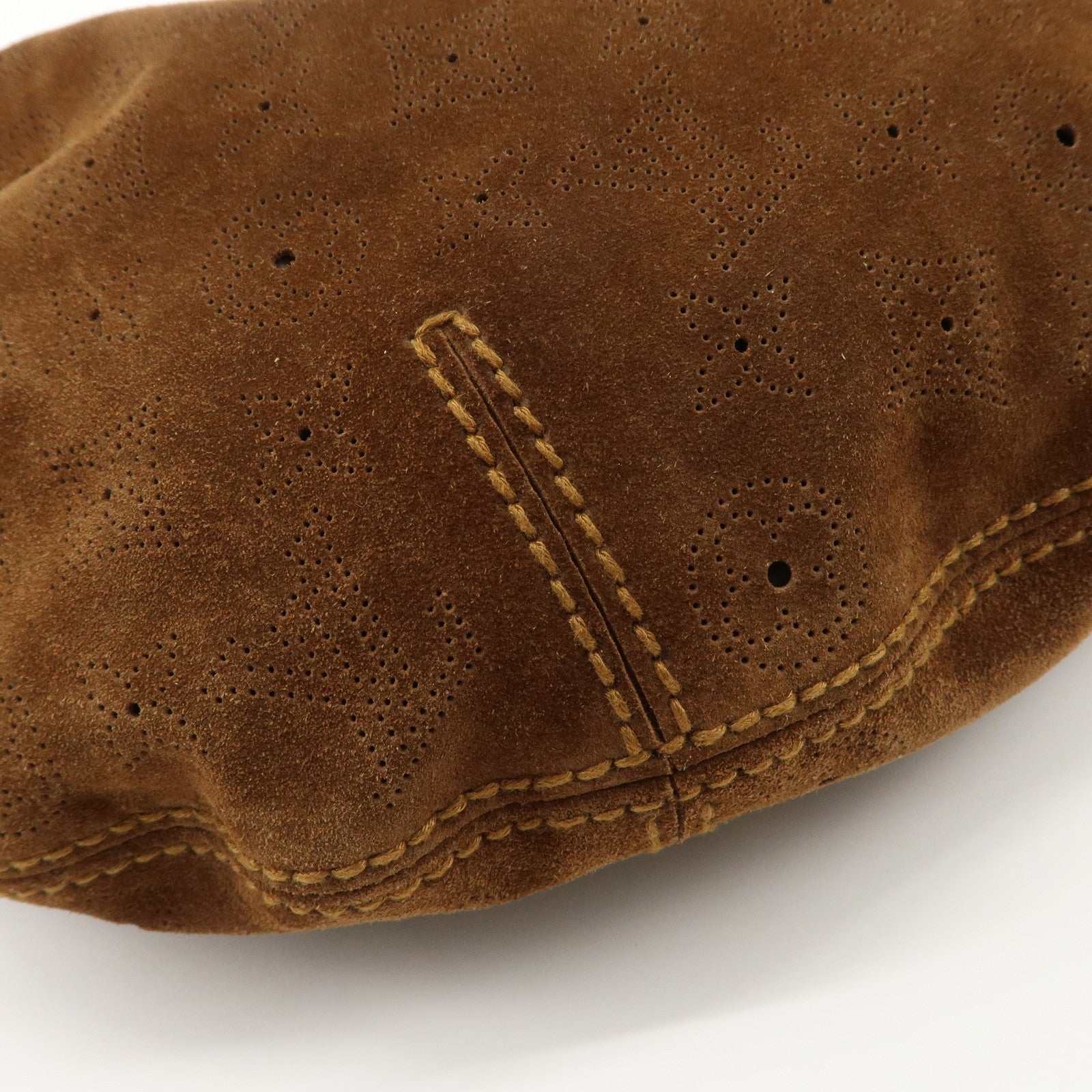 Louis Vuitton Monogram Suede Onata GM Shoulder Bag M95120 Used