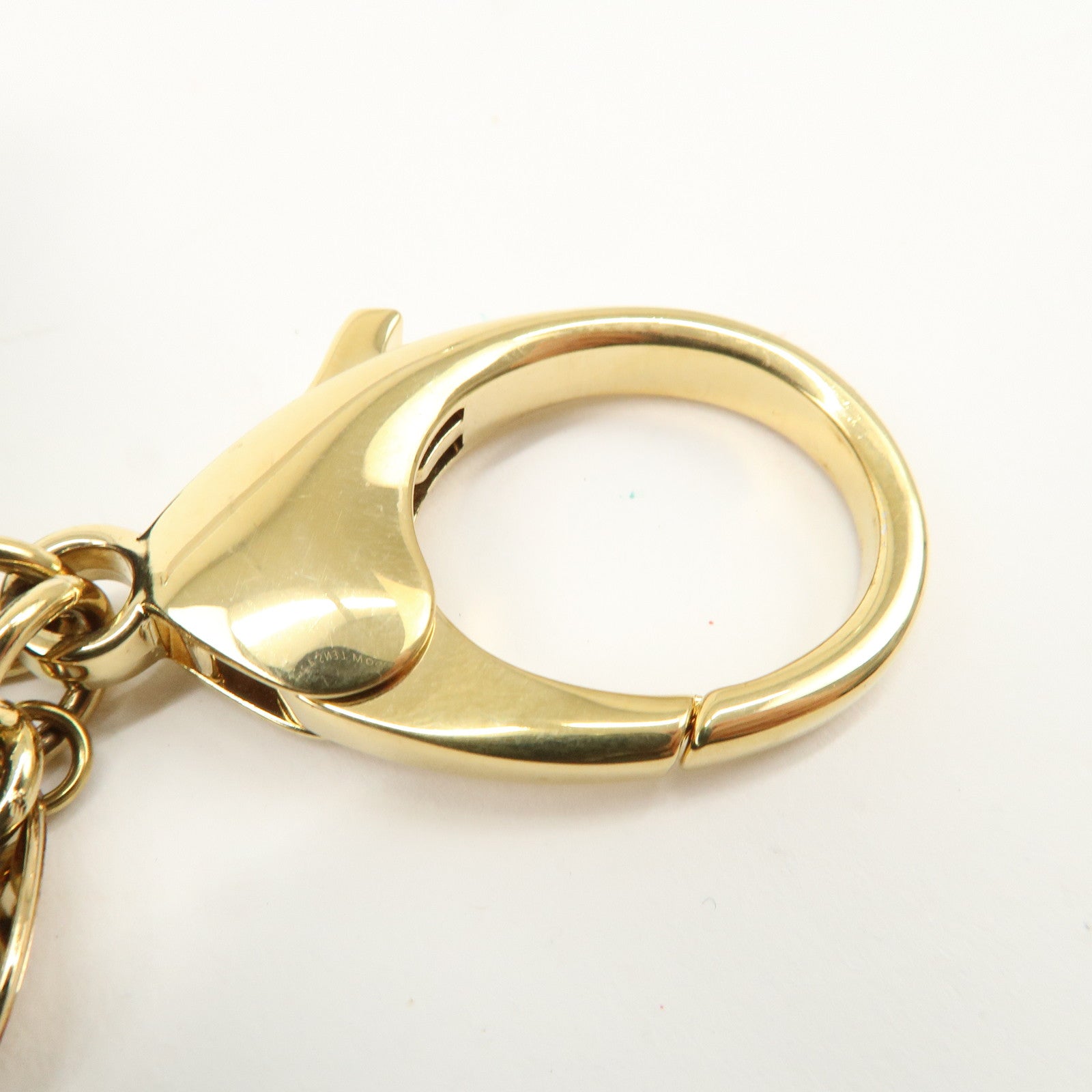 Louis Vuitton Bijoux Sac Insolence Bag Charm Gold Pink Red M67947 Used