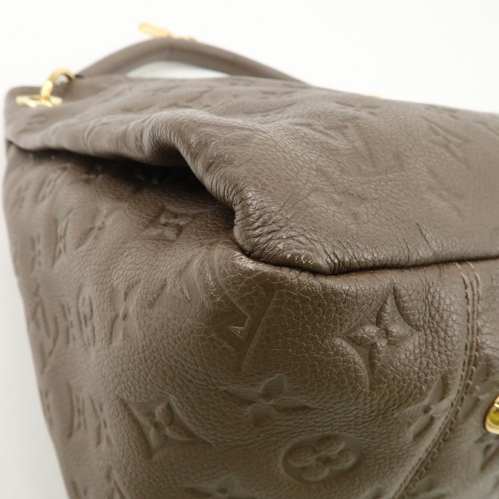 Louis Vuitton Monogram Empreinte Artsy MM Shoulder Bag Terre Used