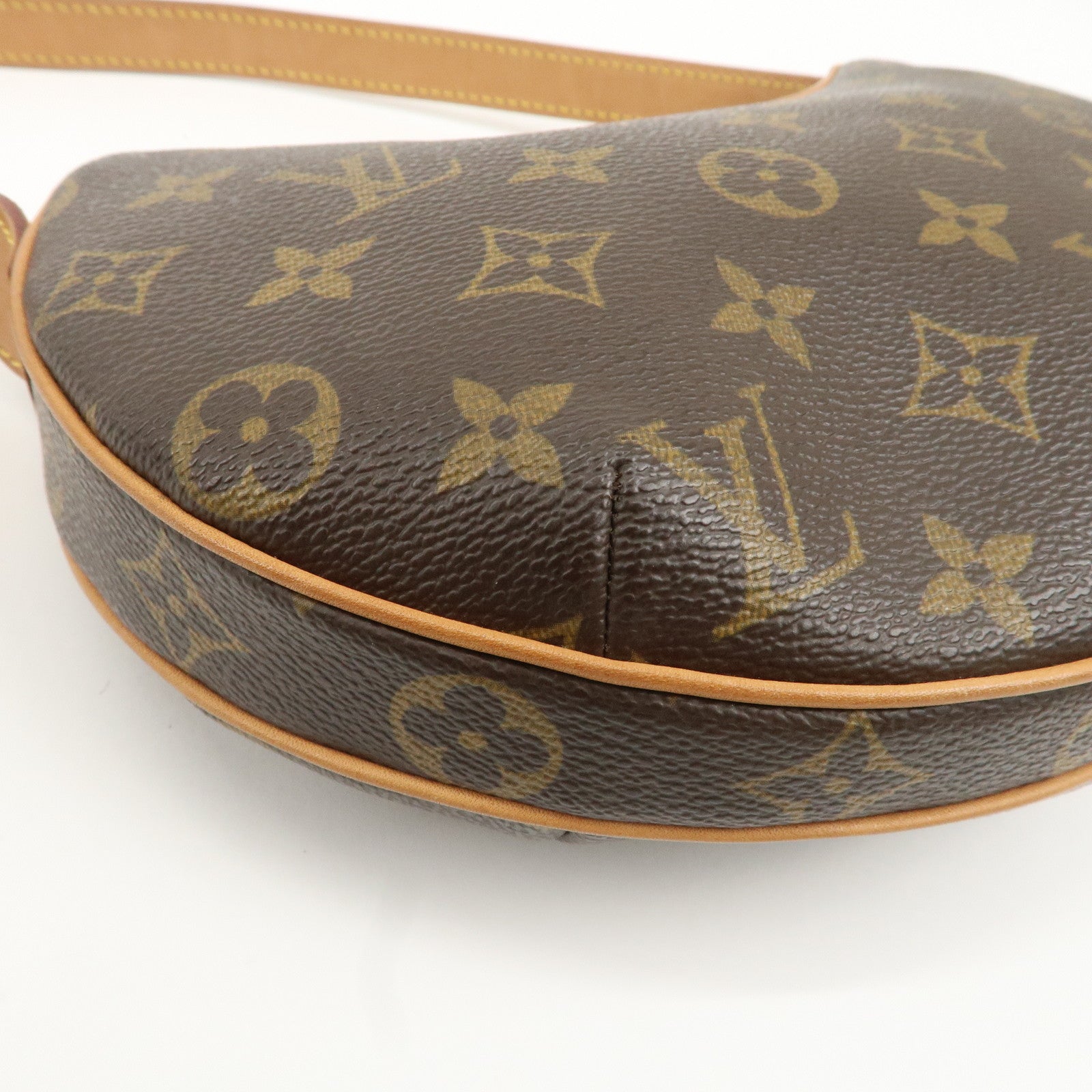 Louis Vuitton Monogram Pochette Croissant Shoulder Bag M51510 Used