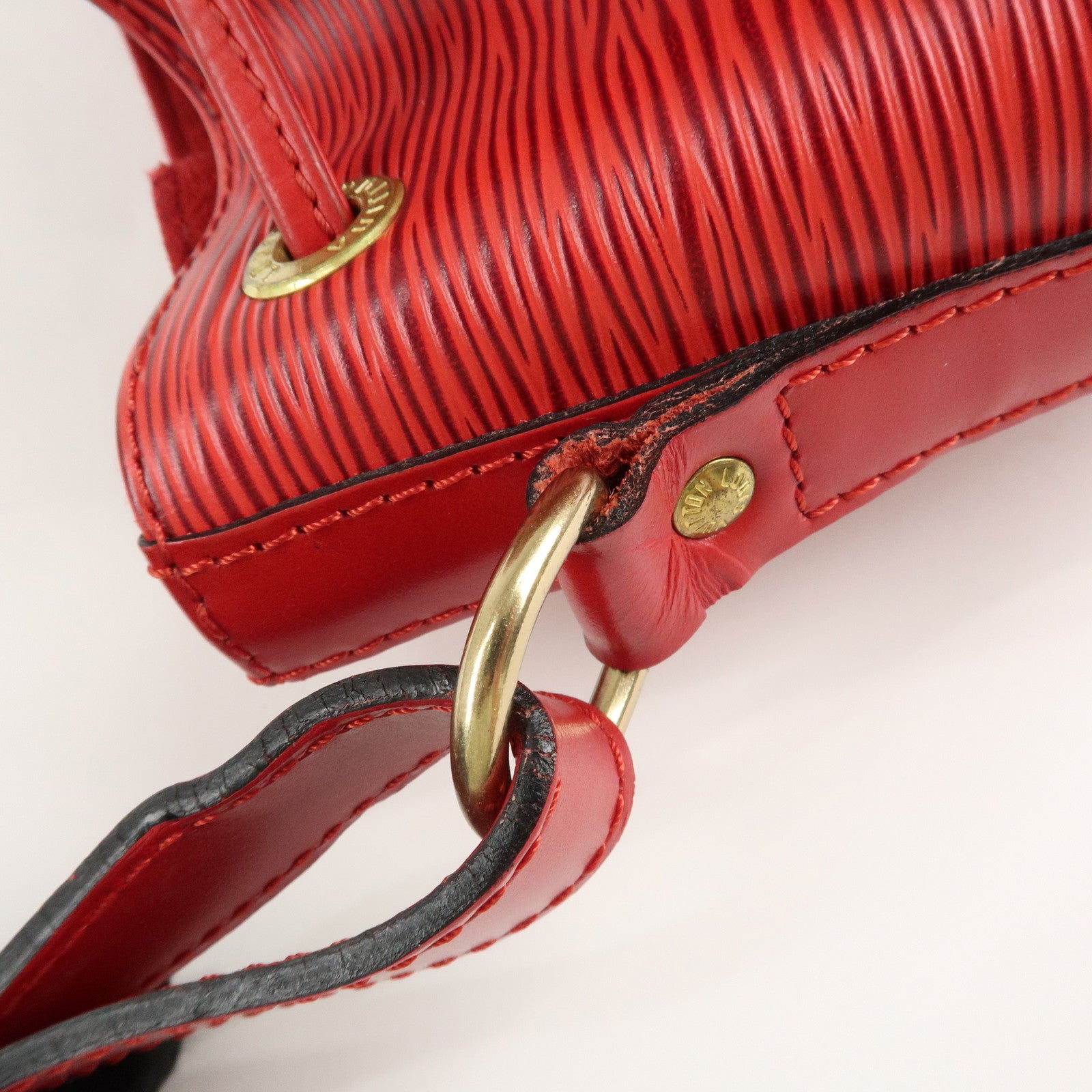 Louis Vuitton Epi Noe Shoulder Bag Castilian Red M44007 Used