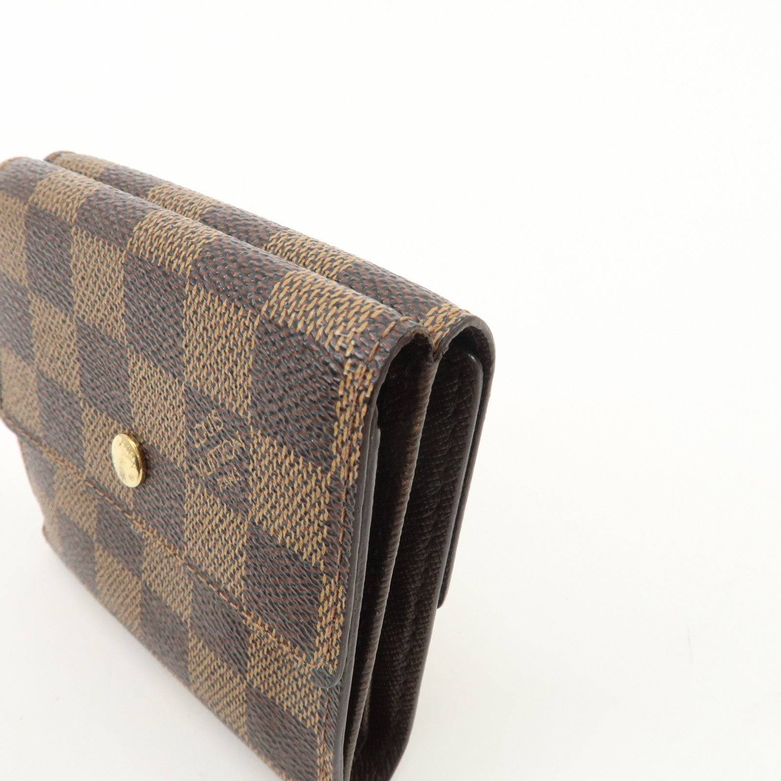 Louis Vuitton Damier Porte Monnaie Bier Carte Credit N61652 Used