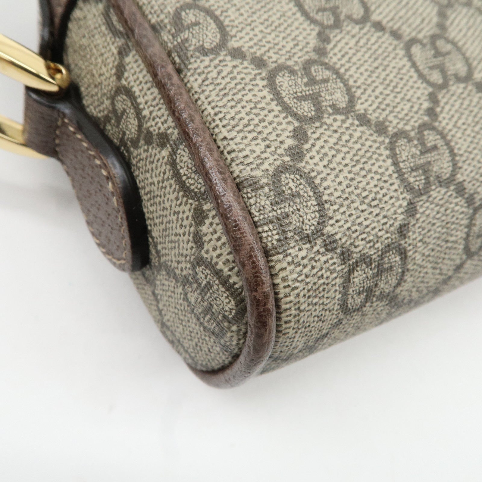 GUCCI Ophidia GG Supreme Mini Shoulder Bag Beige Brown 517350 Used