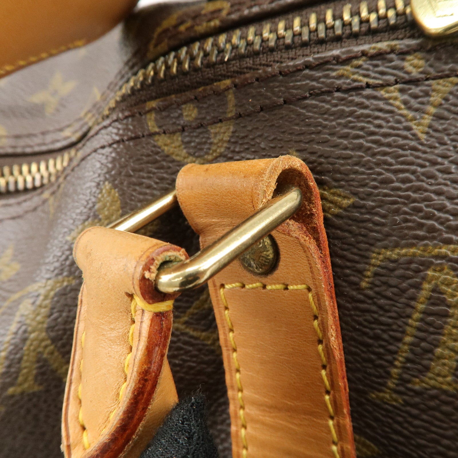 Louis Vuitton Monogram Keep All Bandouliere 50 Boston Bag M41416 Used