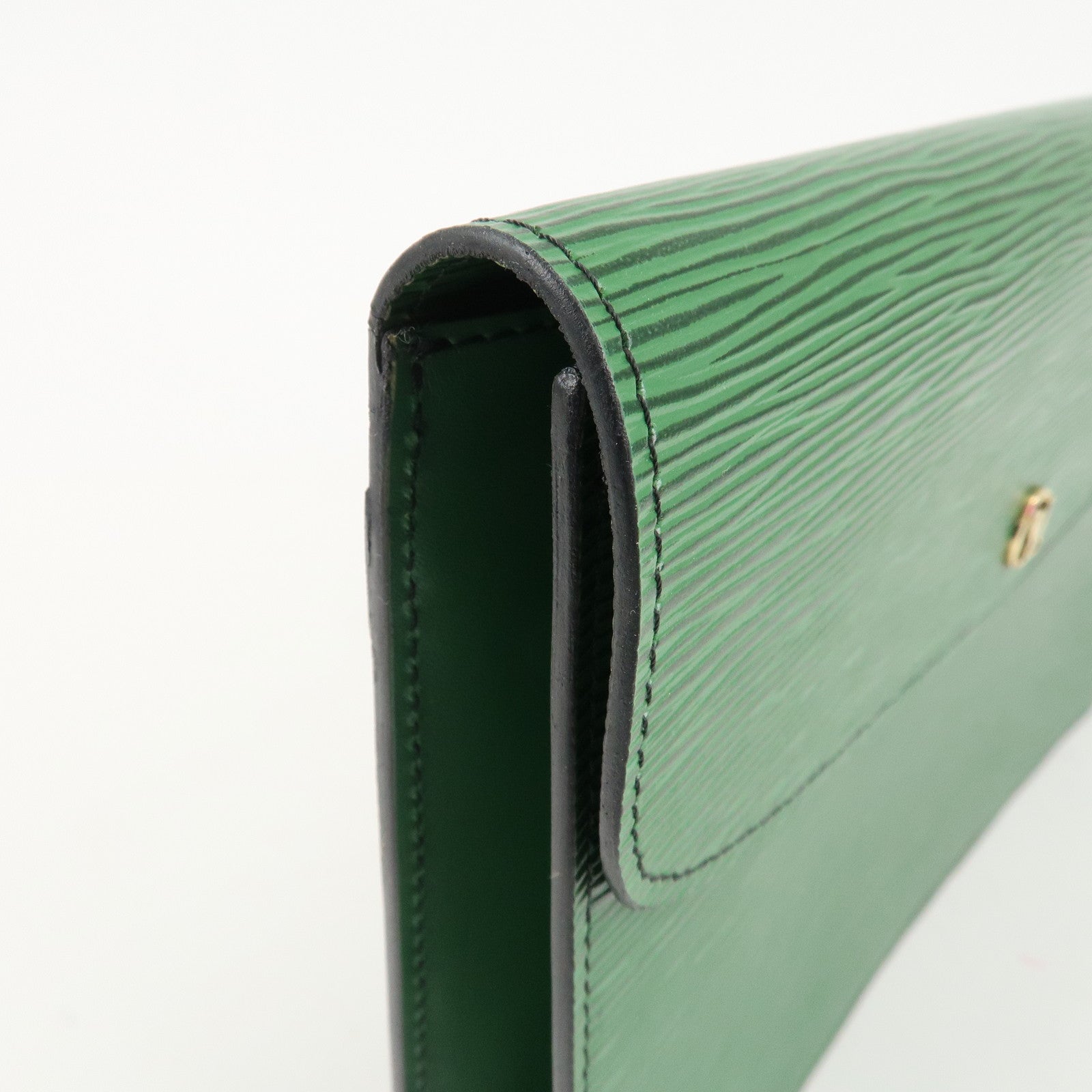 Louis Vuitton Epi Montaigne 27 Clutch Bag Borneo Green M52654 Used