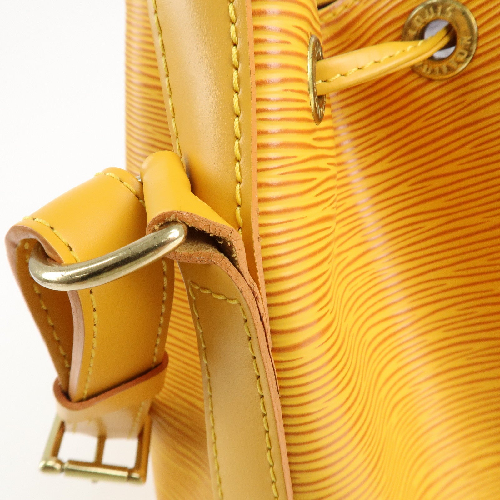 Louis Vuitton Epi Petit Noe Shoulder Bag Tassili Yellow M44109 Used