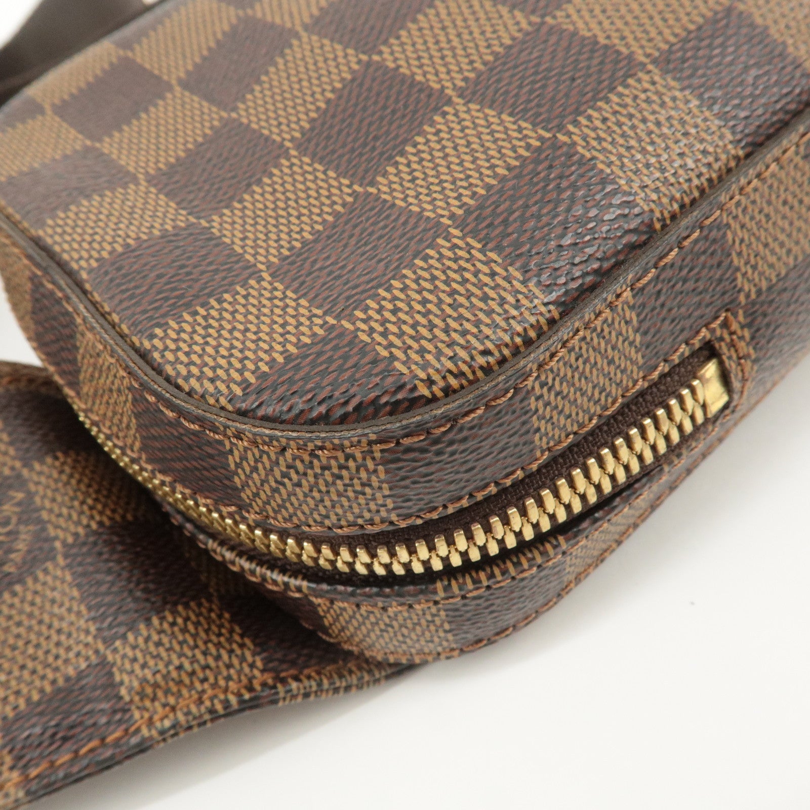Louis Vuitton Damier Ebene Geronimos Body Bag Waist Bag N51994 Used