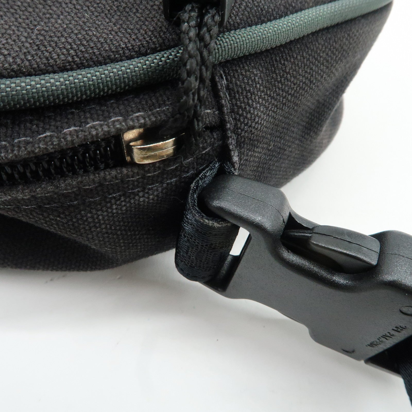 CHANEL COCO Mark Sport Canvas Shoulder Bag Black A23300 Used