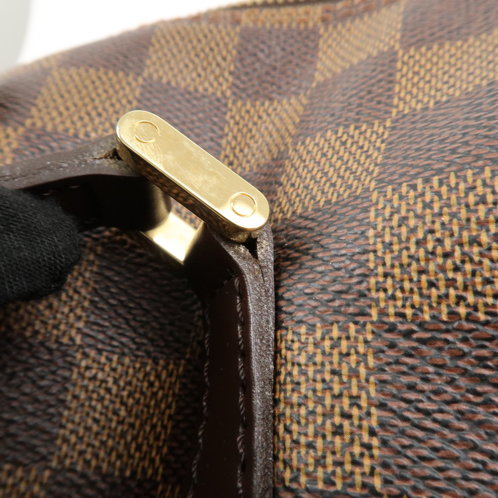 Louis Vuitton Damier Papillon 30 Hand Bag Damier Ebene N51303 Used