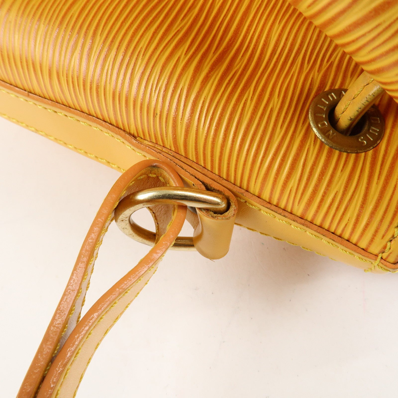 Louis Vuitton Epi Petit Noe Shoulder Bag Tassili Yellow M44109 Used