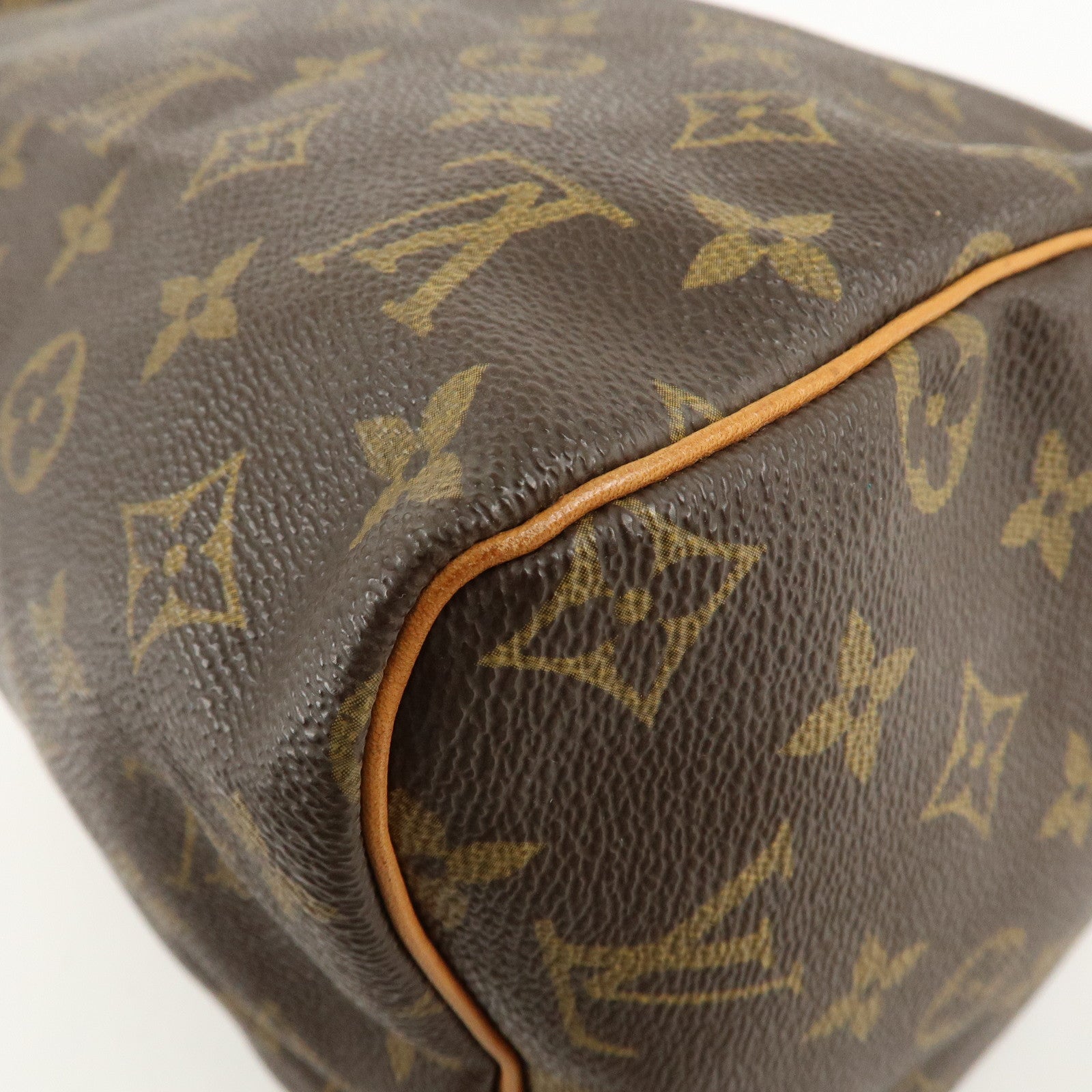 Louis Vuitton Monogram Speedy 30 Hand Bag Boston Bag M41526 Used