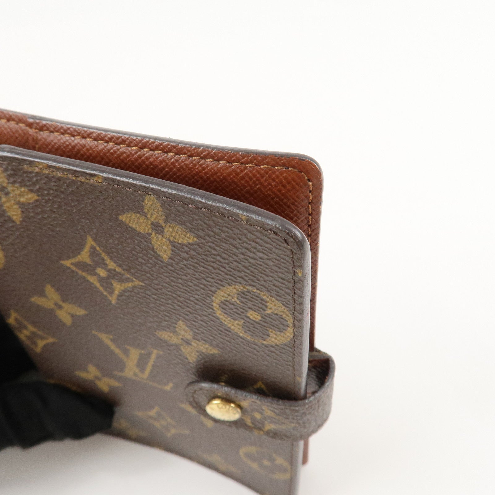 Louis Vuitton Monogram Agenda PM Planner Cover R20005 Used