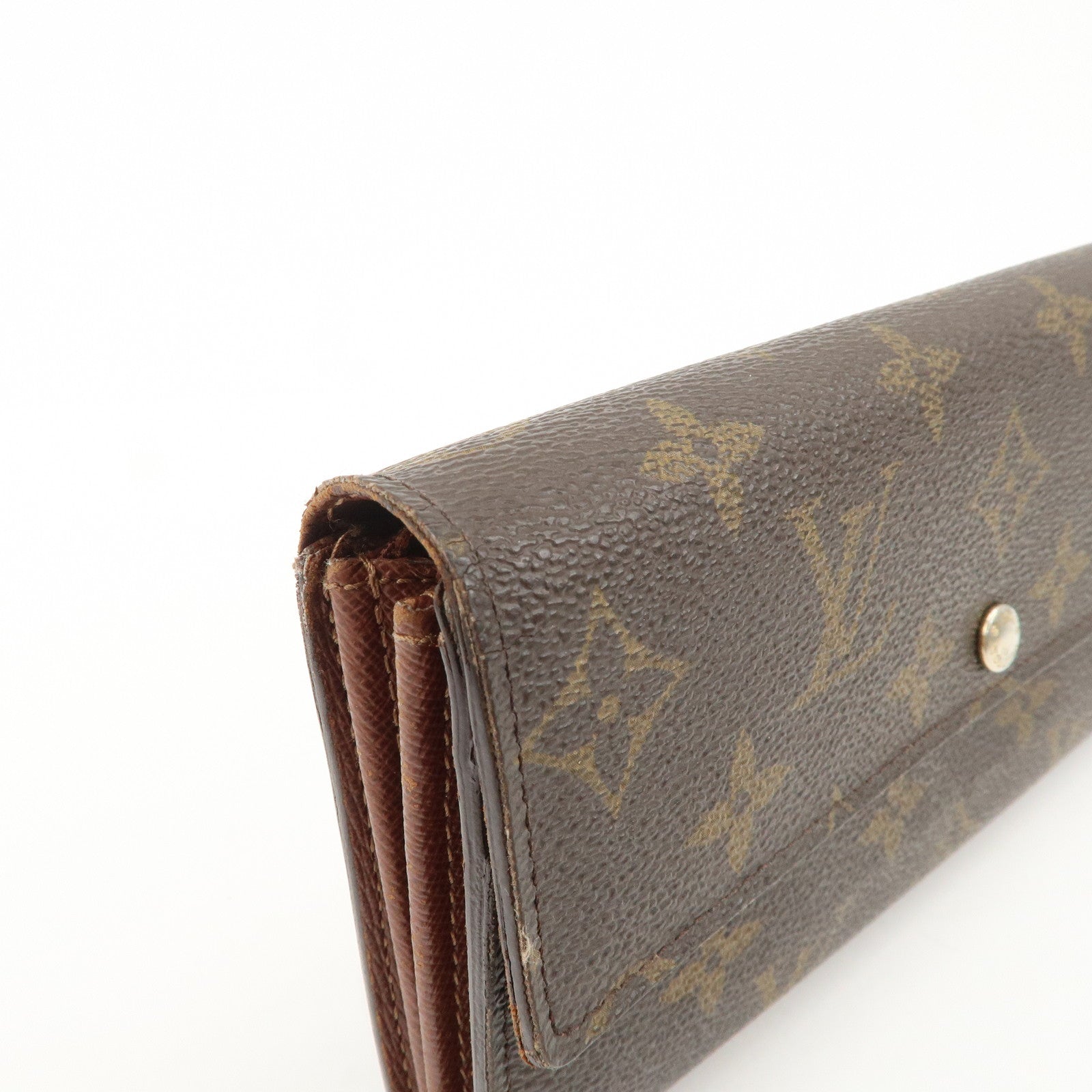 Louis Vuitton Monogram Portefeuille Sarah Long Wallet M61734 Used