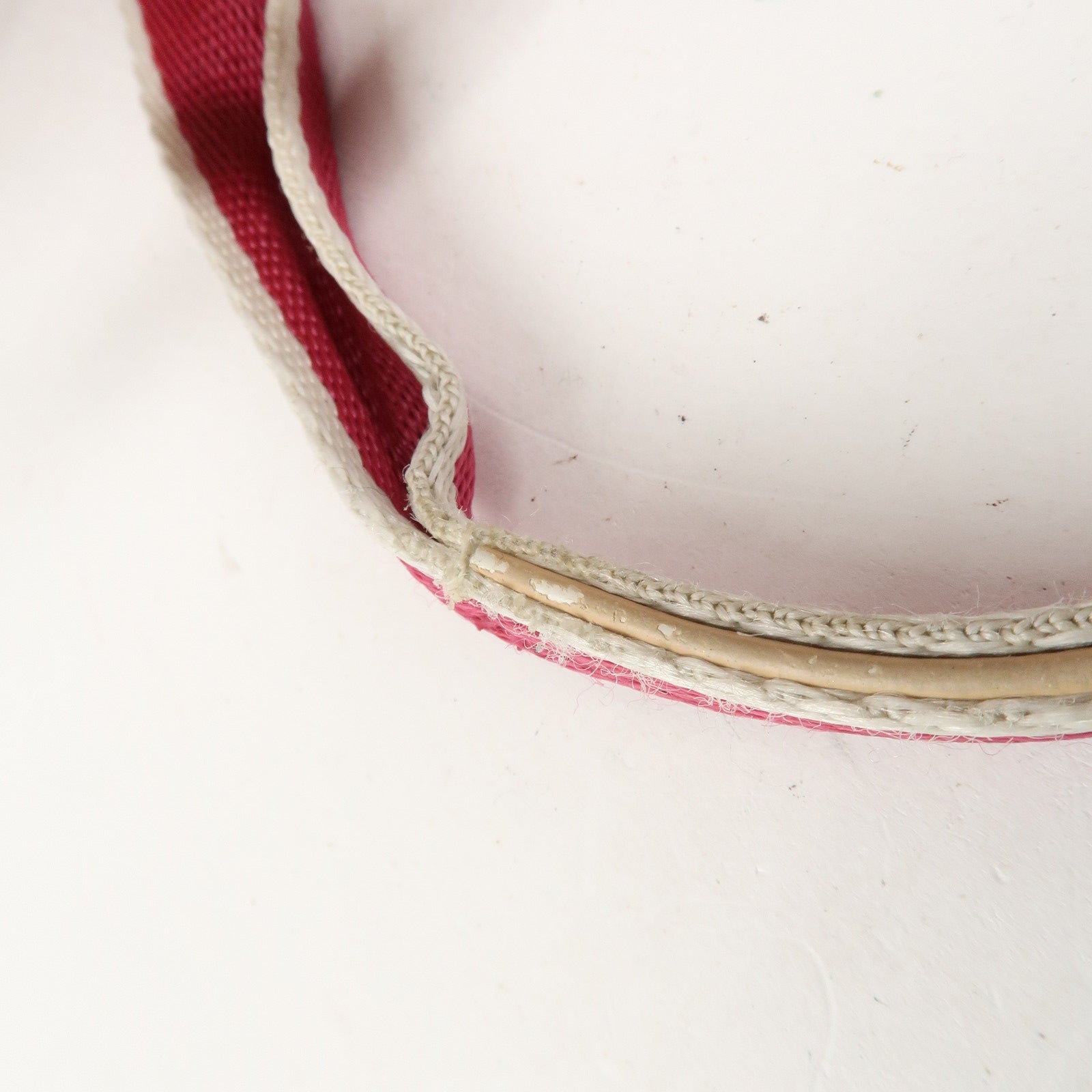 Christian Dior Trotter No.2 PVC Patent Leather Boston Bag Red Used