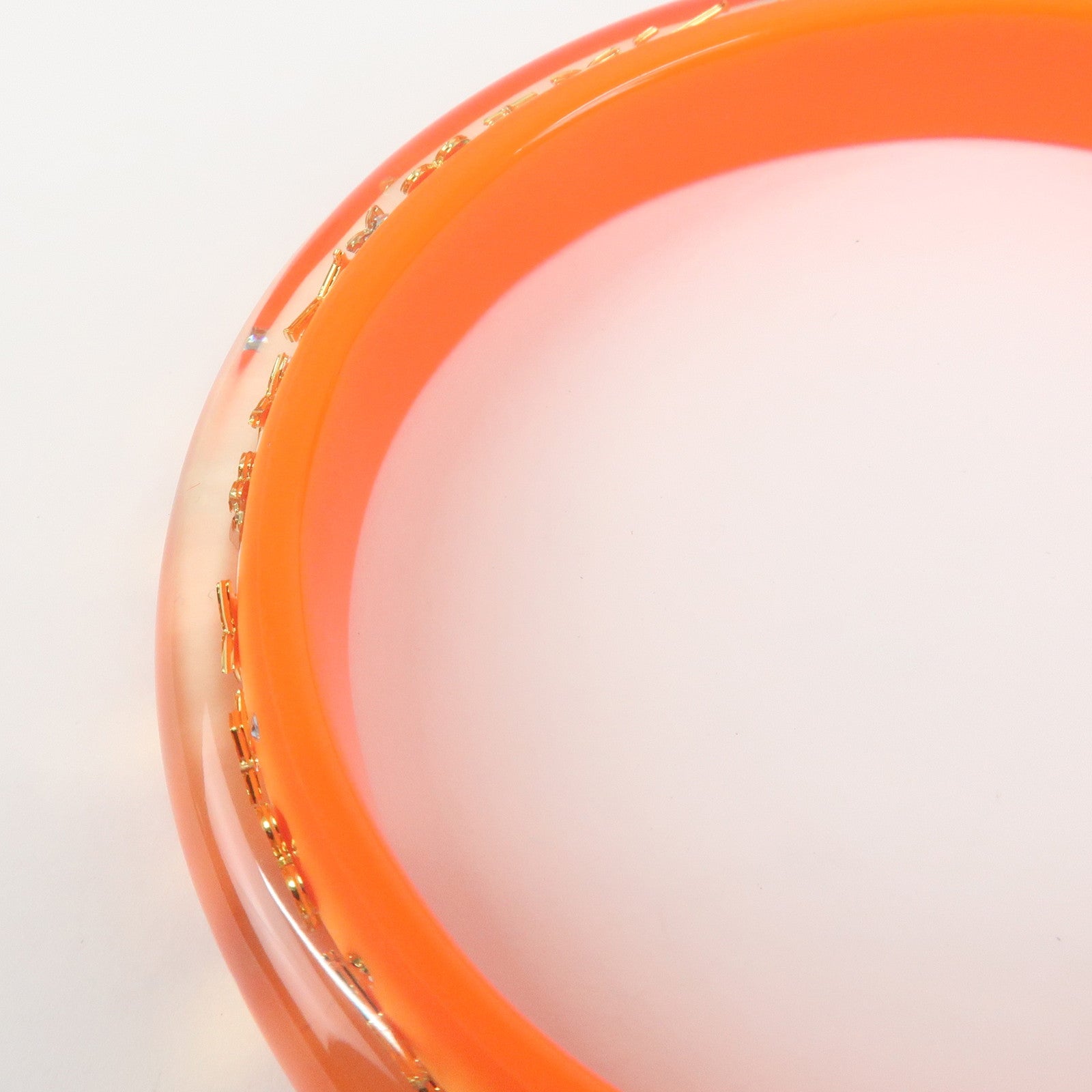 Louis Vuitton Bracelet Inclusion TPM Bangle Orange Used