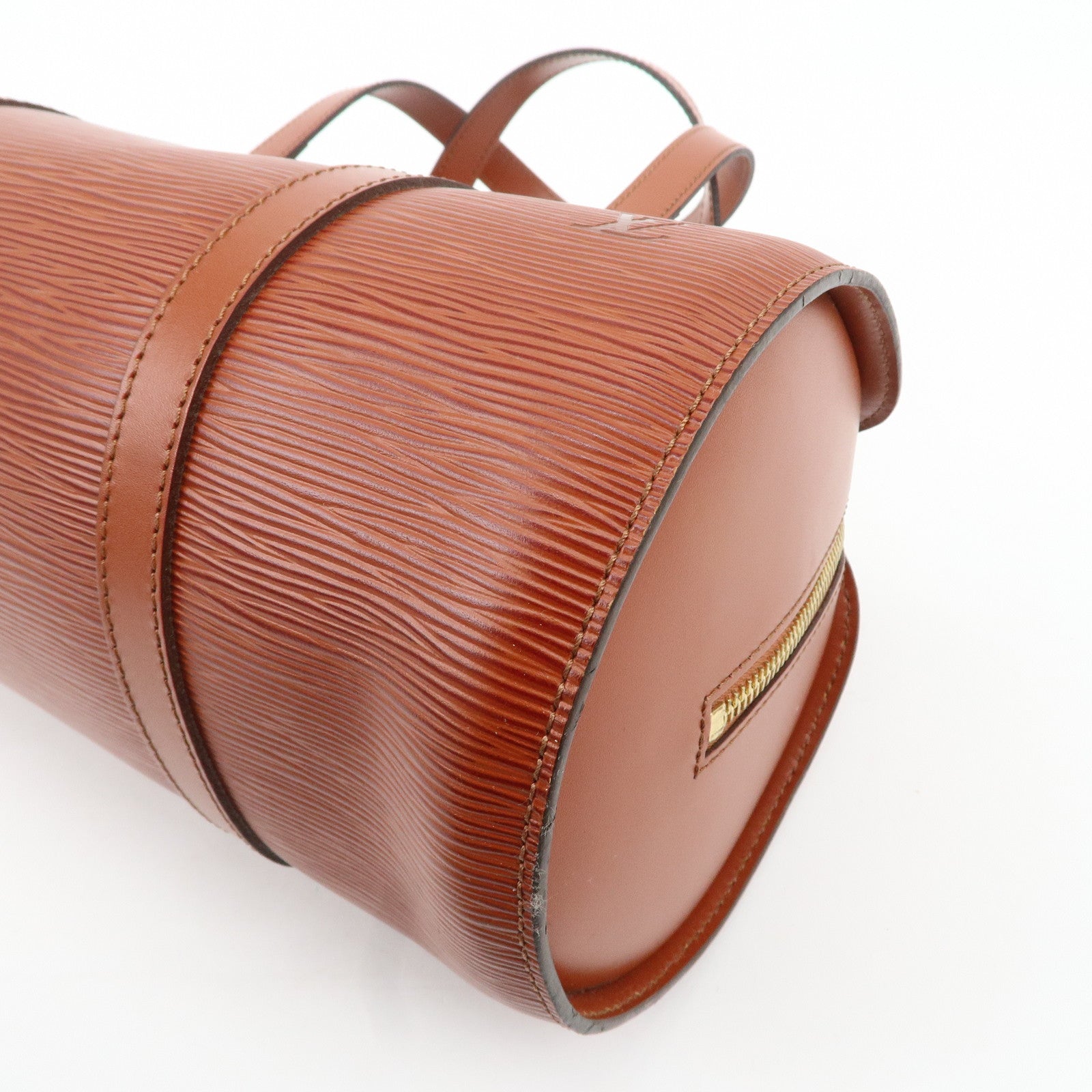 Louis Vuitton Epi Soufflot Shoulder Bag Kenya Brown M52223 Used