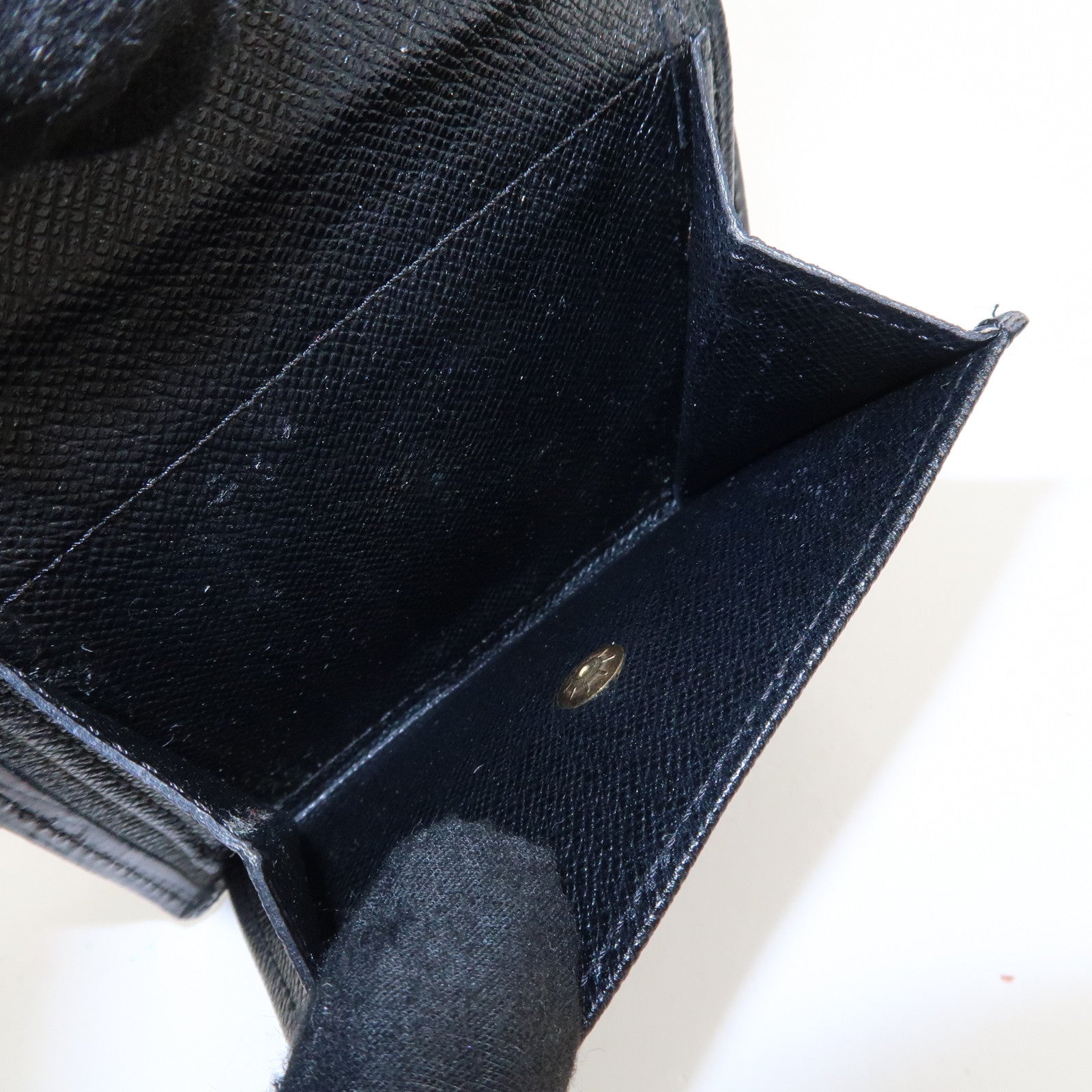 Louis Vuitton Epi Set of 2 Bi-fold Wallet Noir M63642 M63552 Used