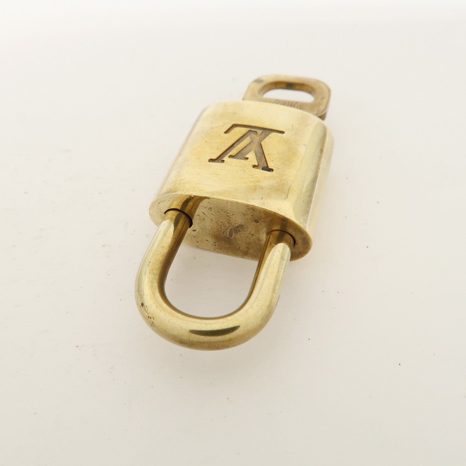 Louis Vuitton Set of 10 Lock & Key Cadena Key Lock Metal Gold Used