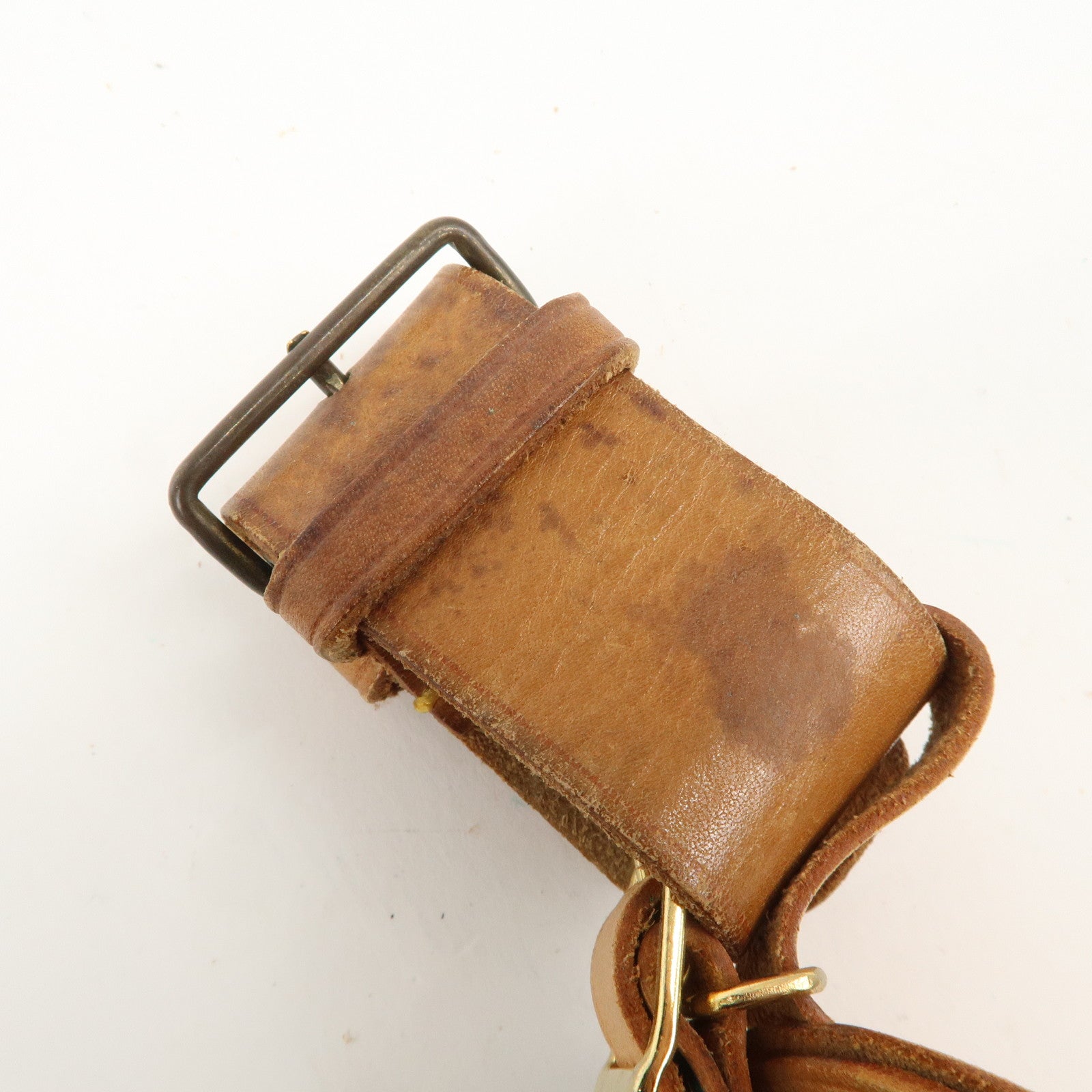 Louis Vuitton Set of 20 Leather Name Tag & Poignet Natural Used