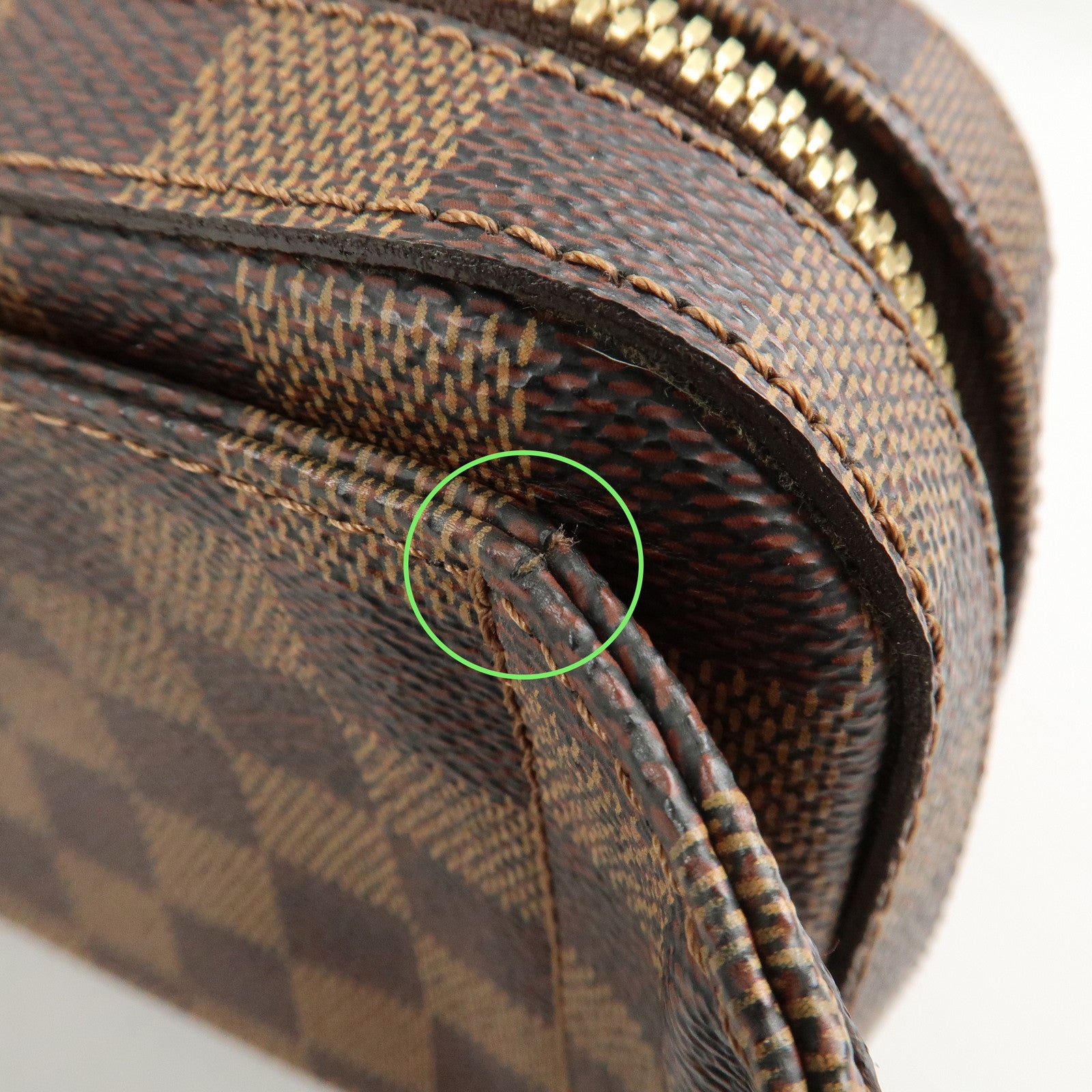 Louis Vuitton Damier Geronimos Body Bag Waist Bag N51994 Used
