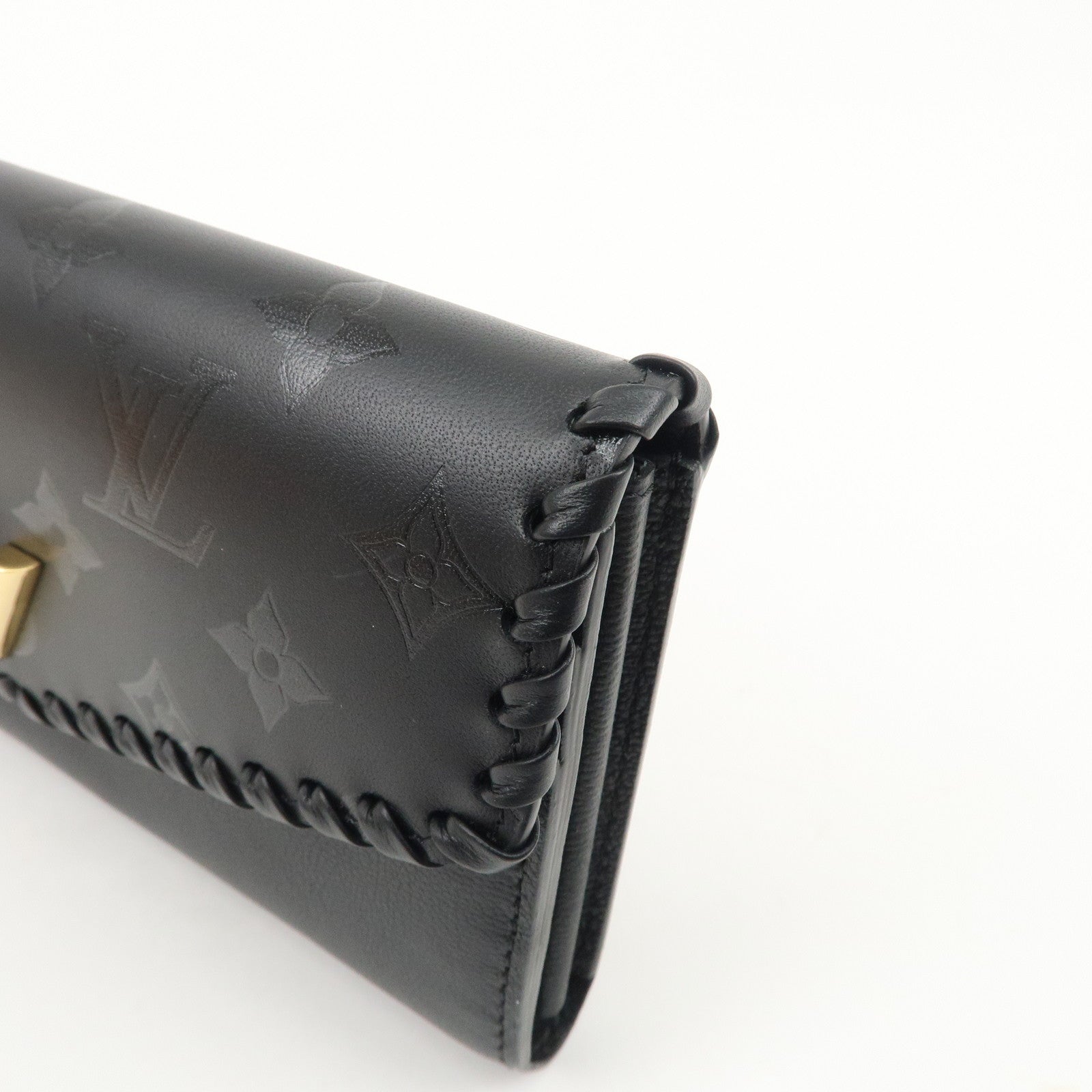 Louis Vuitton Monogram Portefeuille Very Wallet Noir M62059 Used