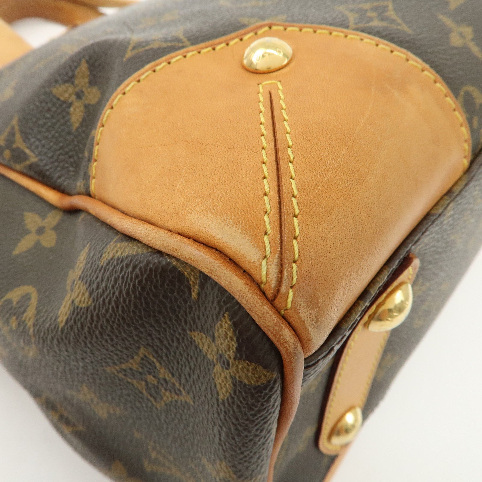 Louis Vuitton Monogram Retiro PM 2Way Bag Hand Bag M40325 Used