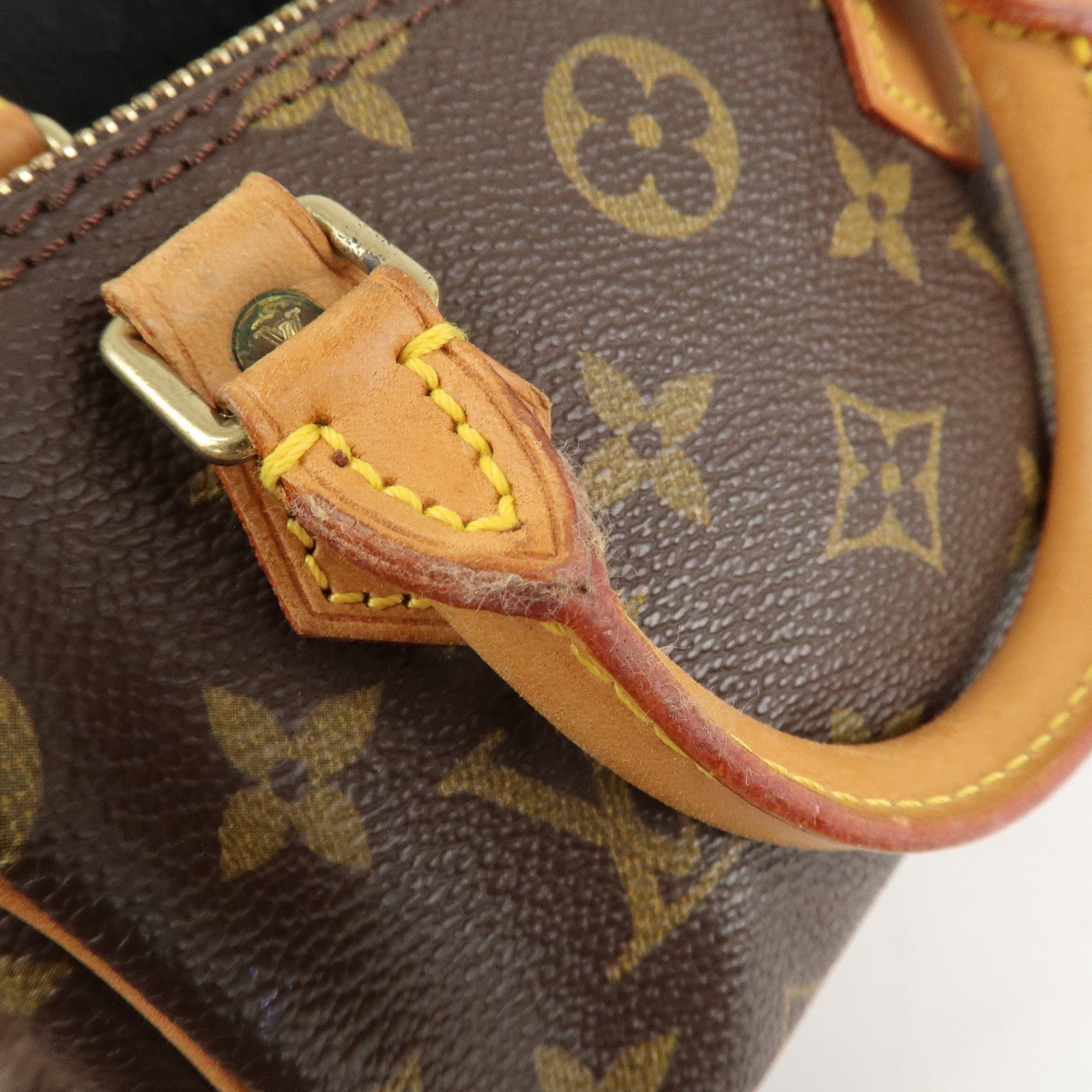 Louis Vuitton Monogram Mini Speedy & Strap M41534 J75010 Used