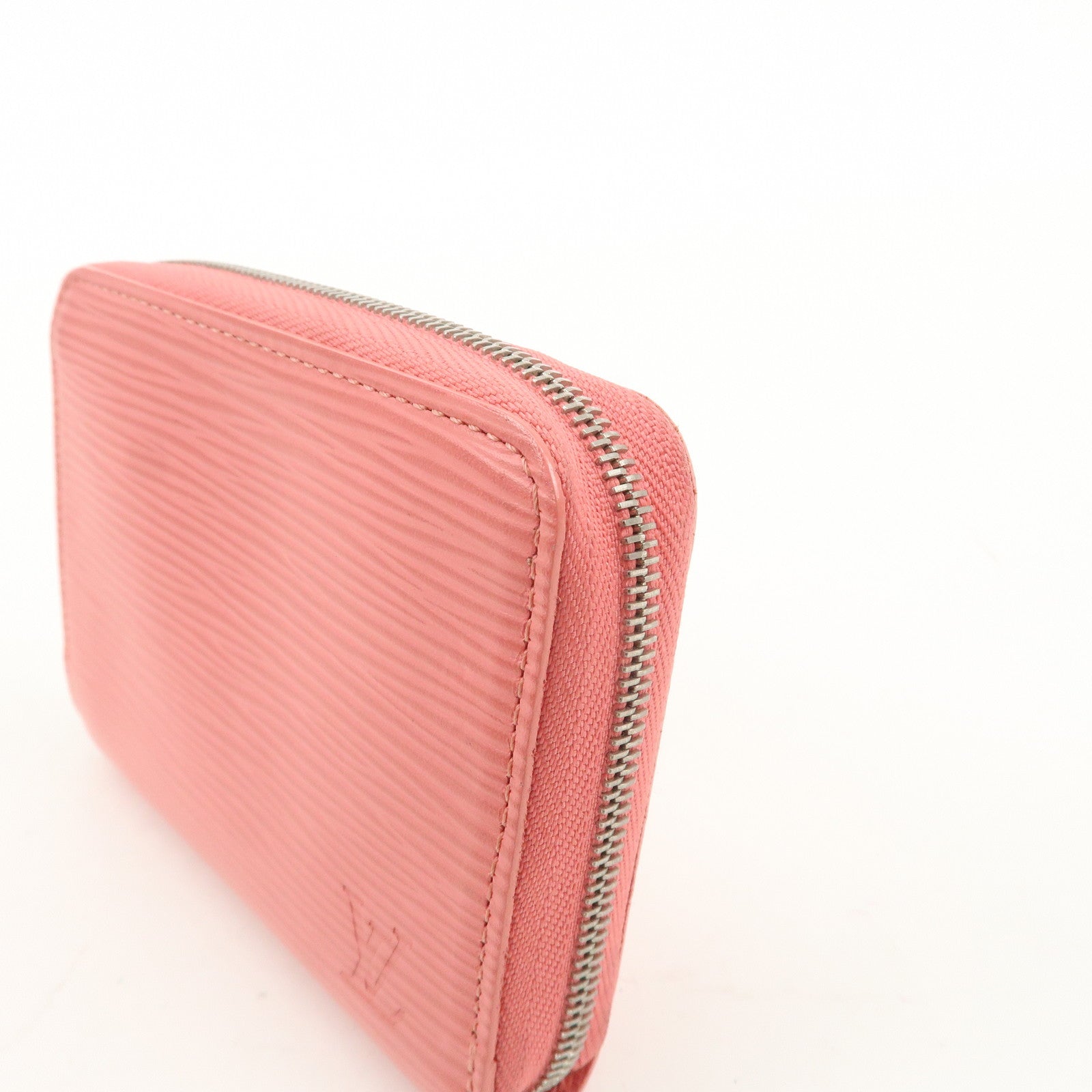 Louis Vuitton Epi Leather Zippy Coin Purse Corail M60593 Used