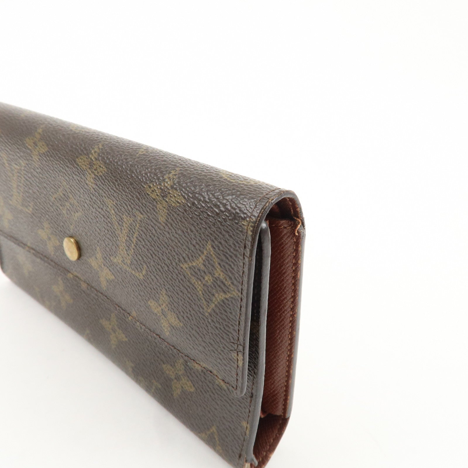 Louis Vuitton Monogram Porte Tresor International Wallet M61215 Used